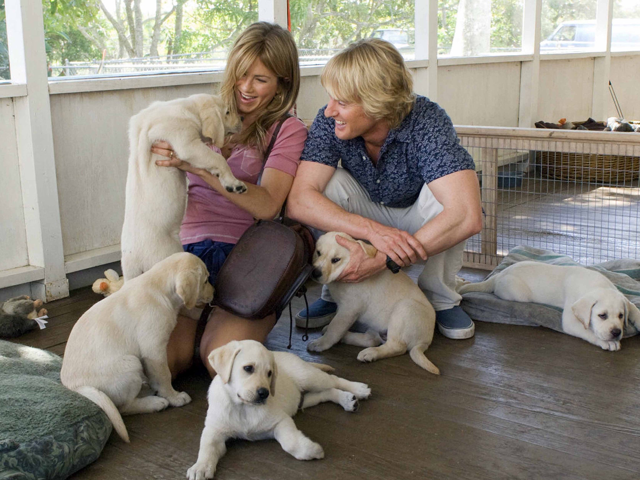 'Marley &amp; Me' with Jennifer Aniston and Owen Wilson