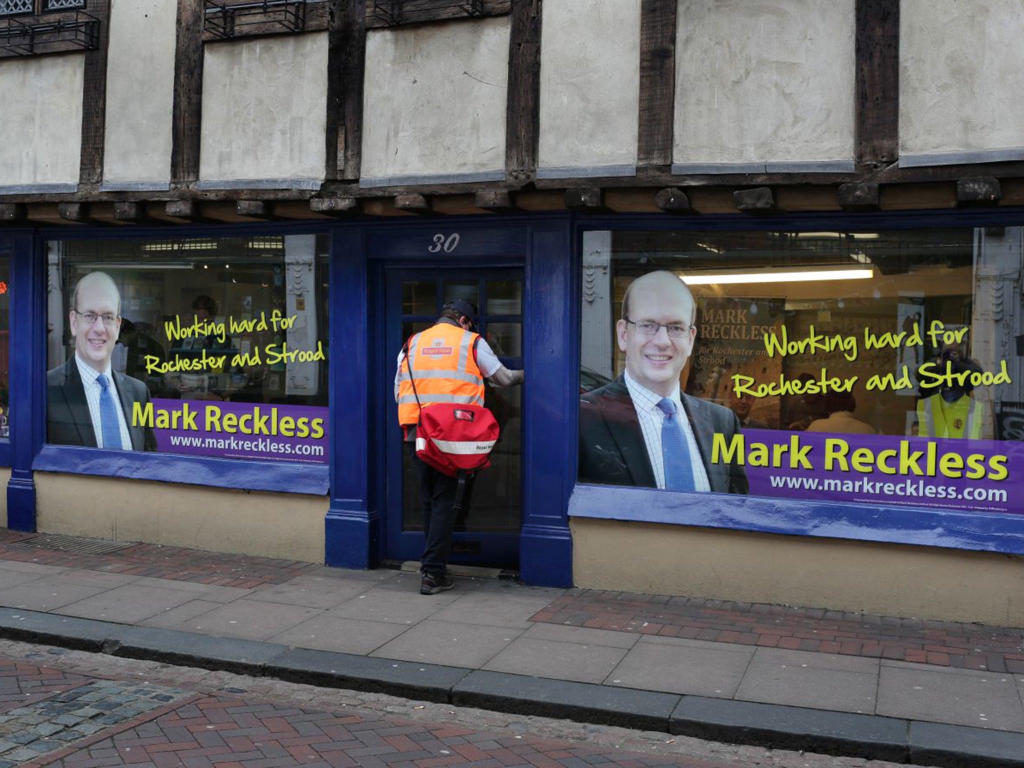 Ukip’s constituency office in Rochester