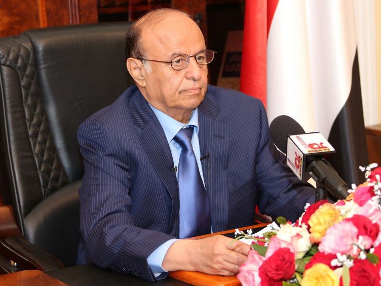 President Hadi made his first speech yesterday since being exiled