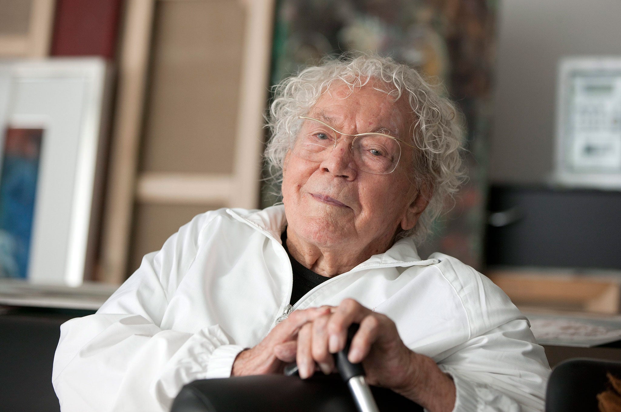 Swiss artist Hans Erni died on 21 March 2015, family members confirmed