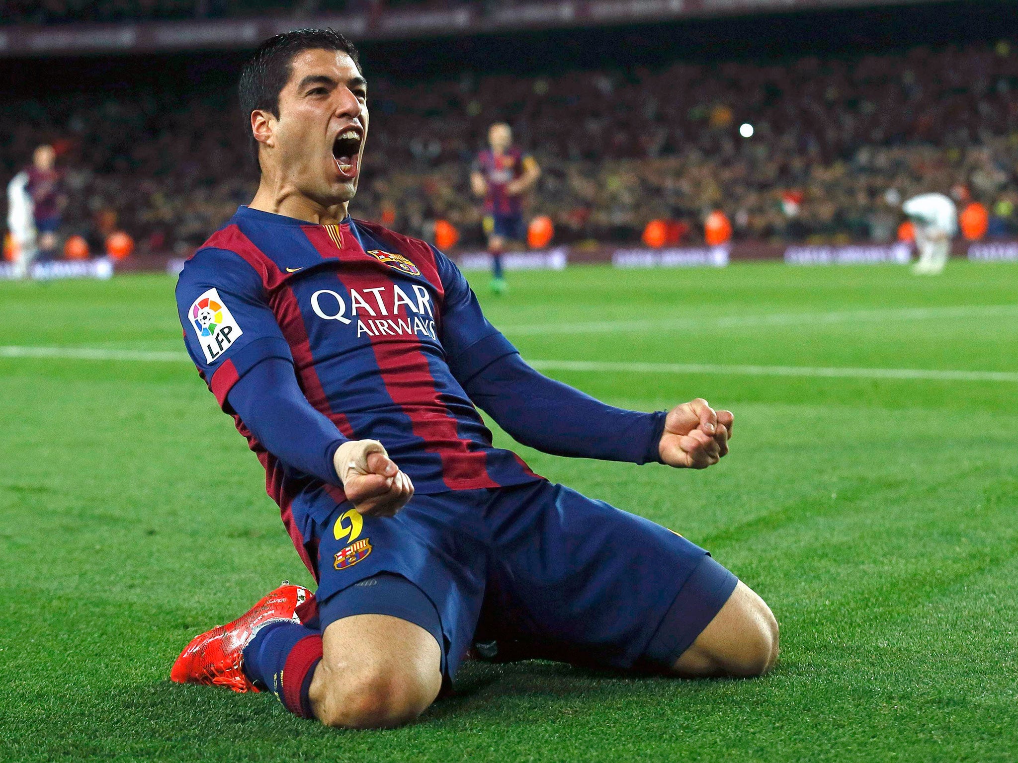 Barcelona's Luis Suarez returns