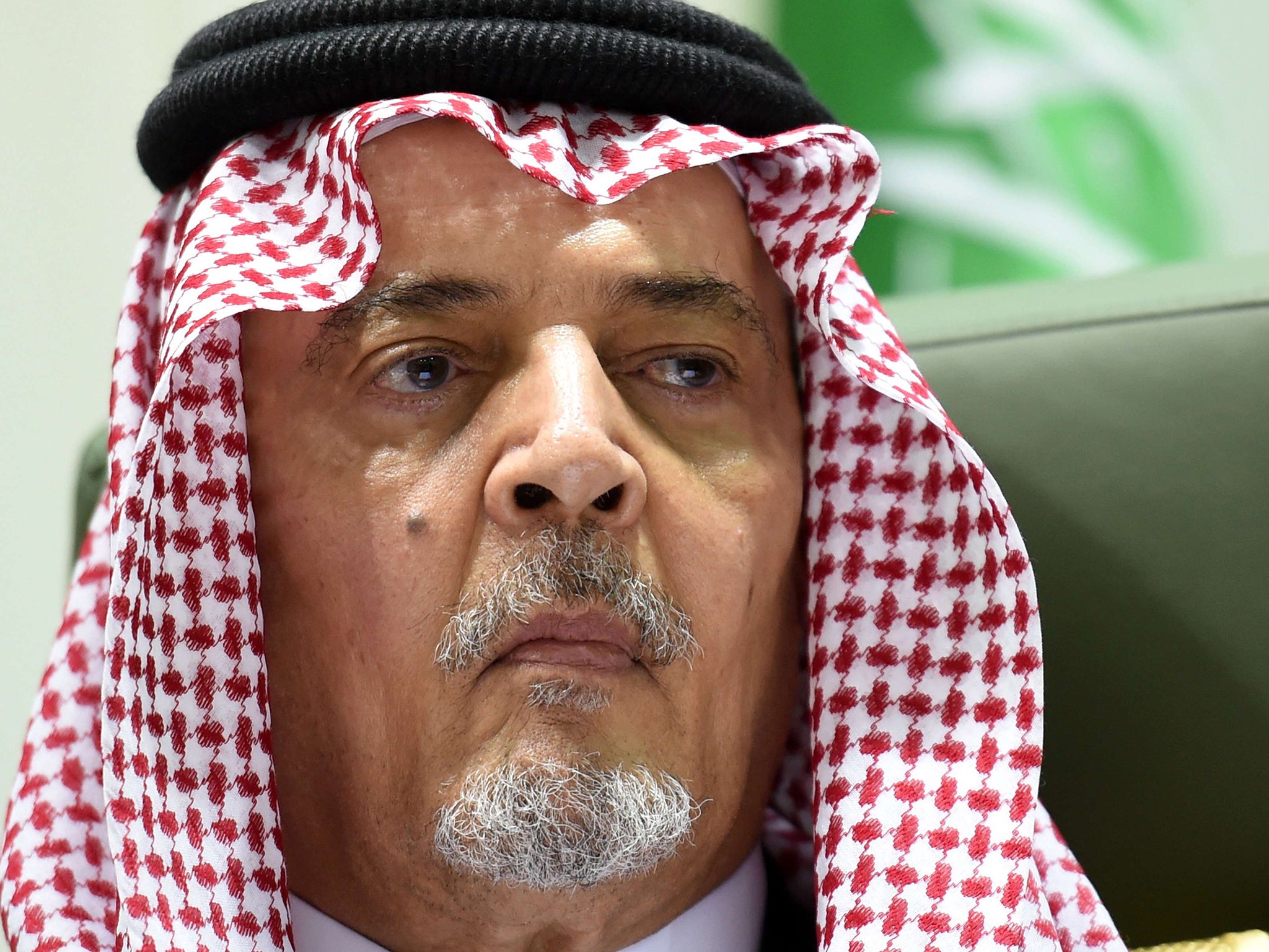 Saudi Foreign Minister Saud al-Faisal said he was against ‘Iran’s interference’