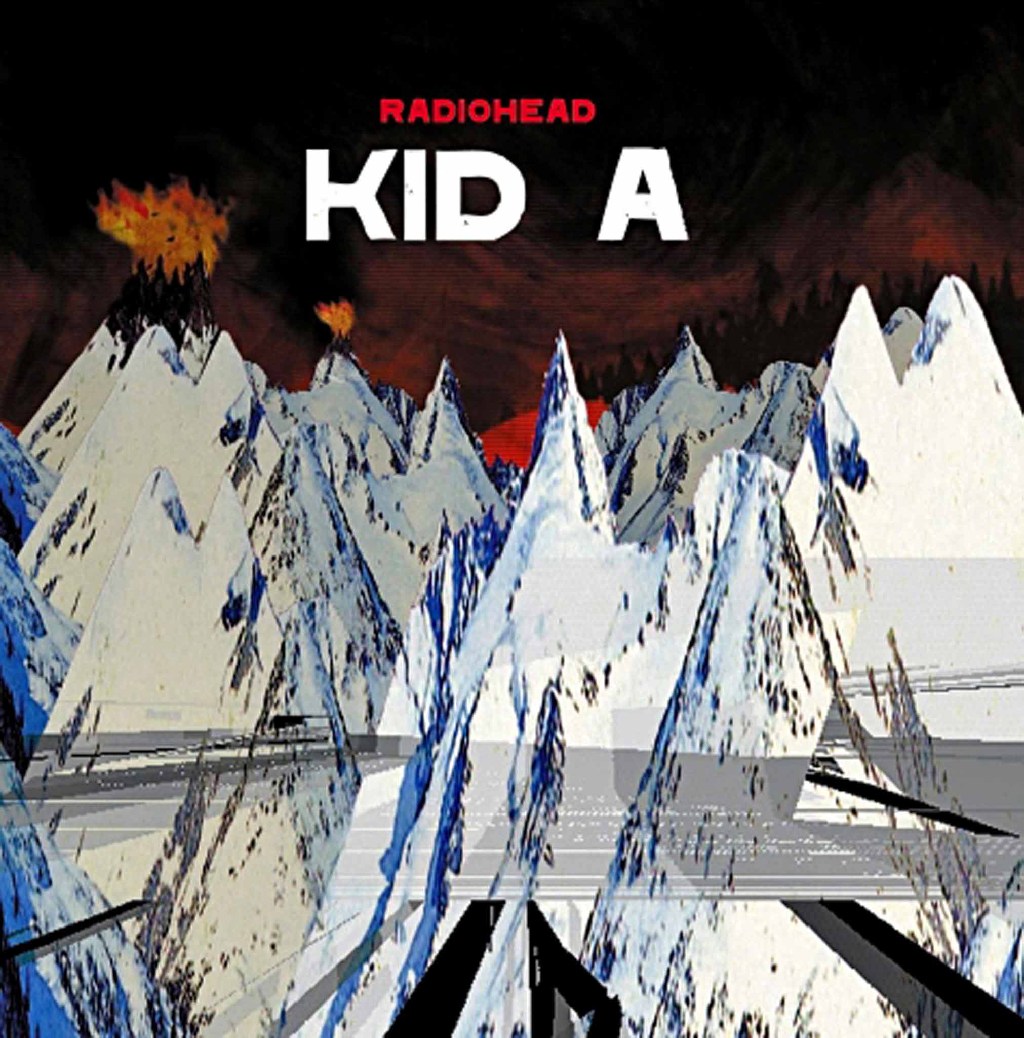 Stanley Donwood's design for 'Kid A'