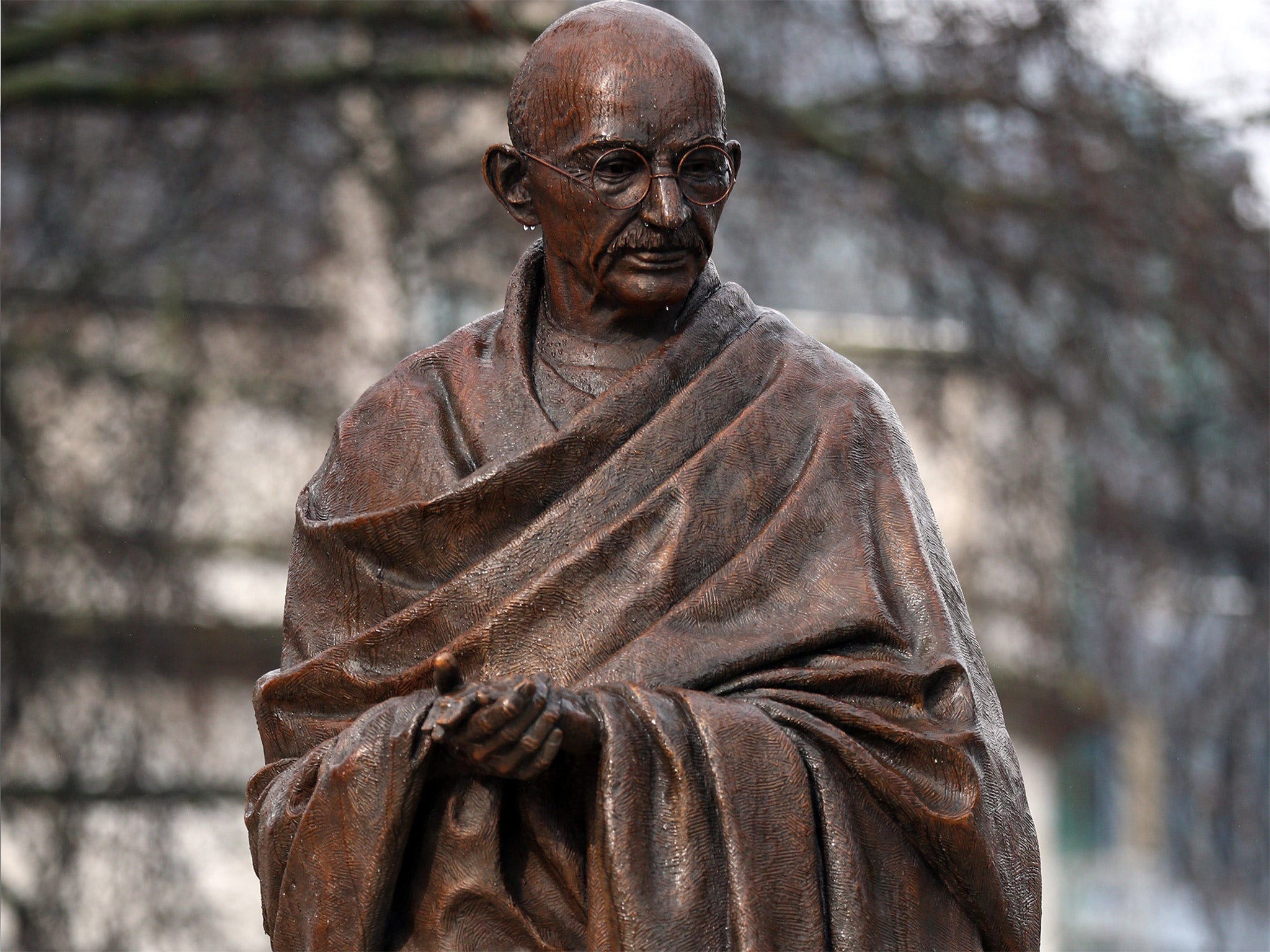 The new statue in Parliament Square, unveiled earlier this month (Getty)