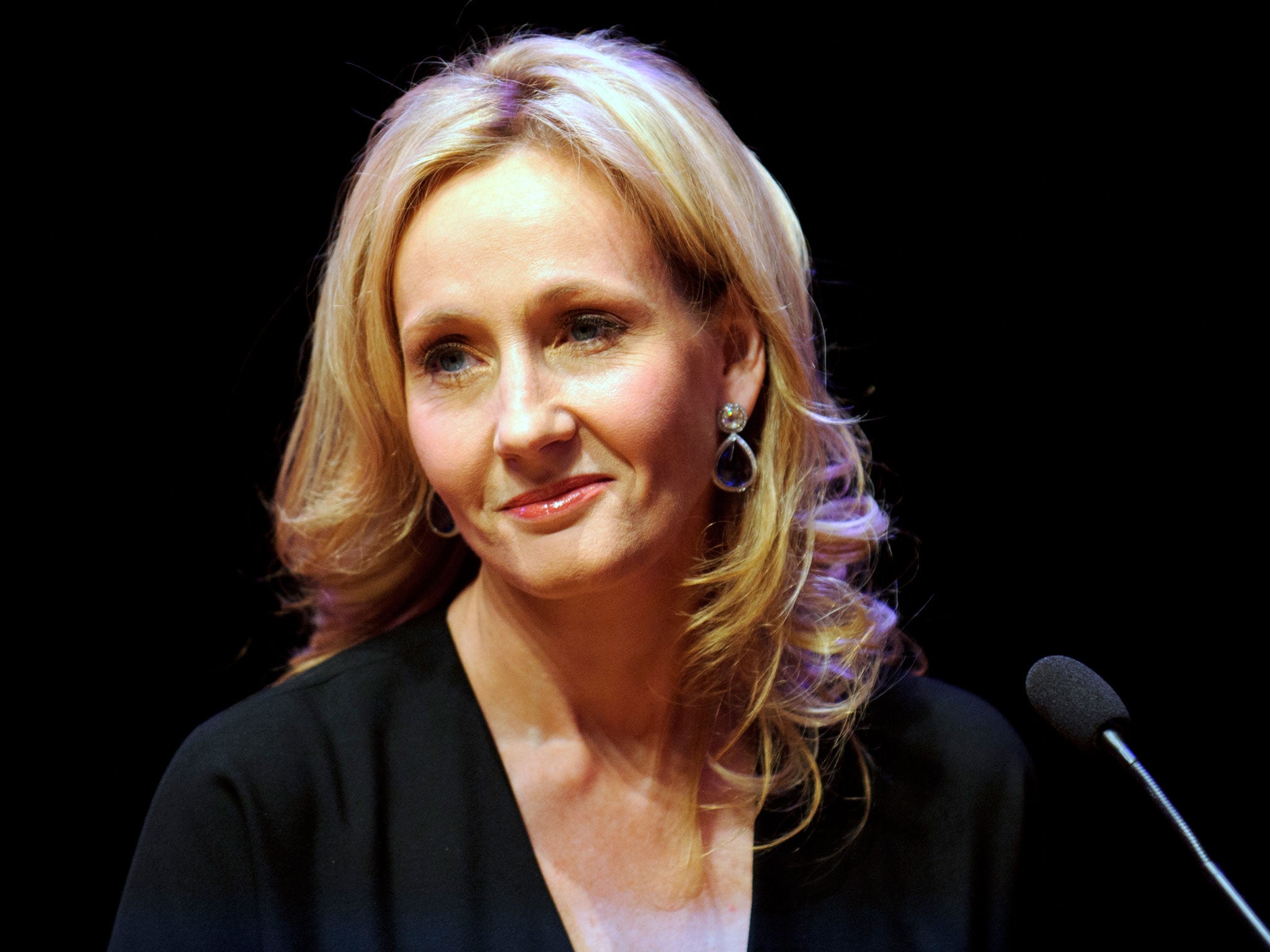 Author J.K. Rowling attends photocall ahead of her reading from 'The Casual Vacancy' at the Queen Elizabeth Hall on September 27, 2012 in London, England.