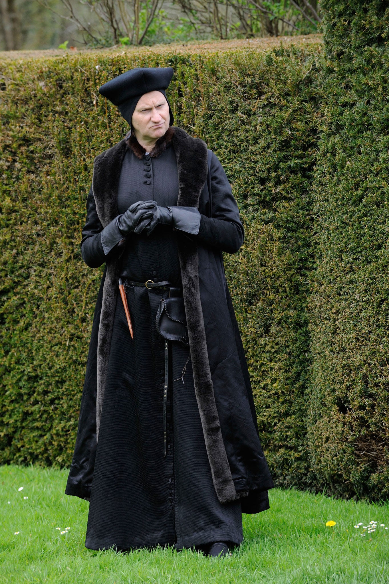 Gatiss as Stephen Gardiner in the BBC's adaptation of Wolf Hall