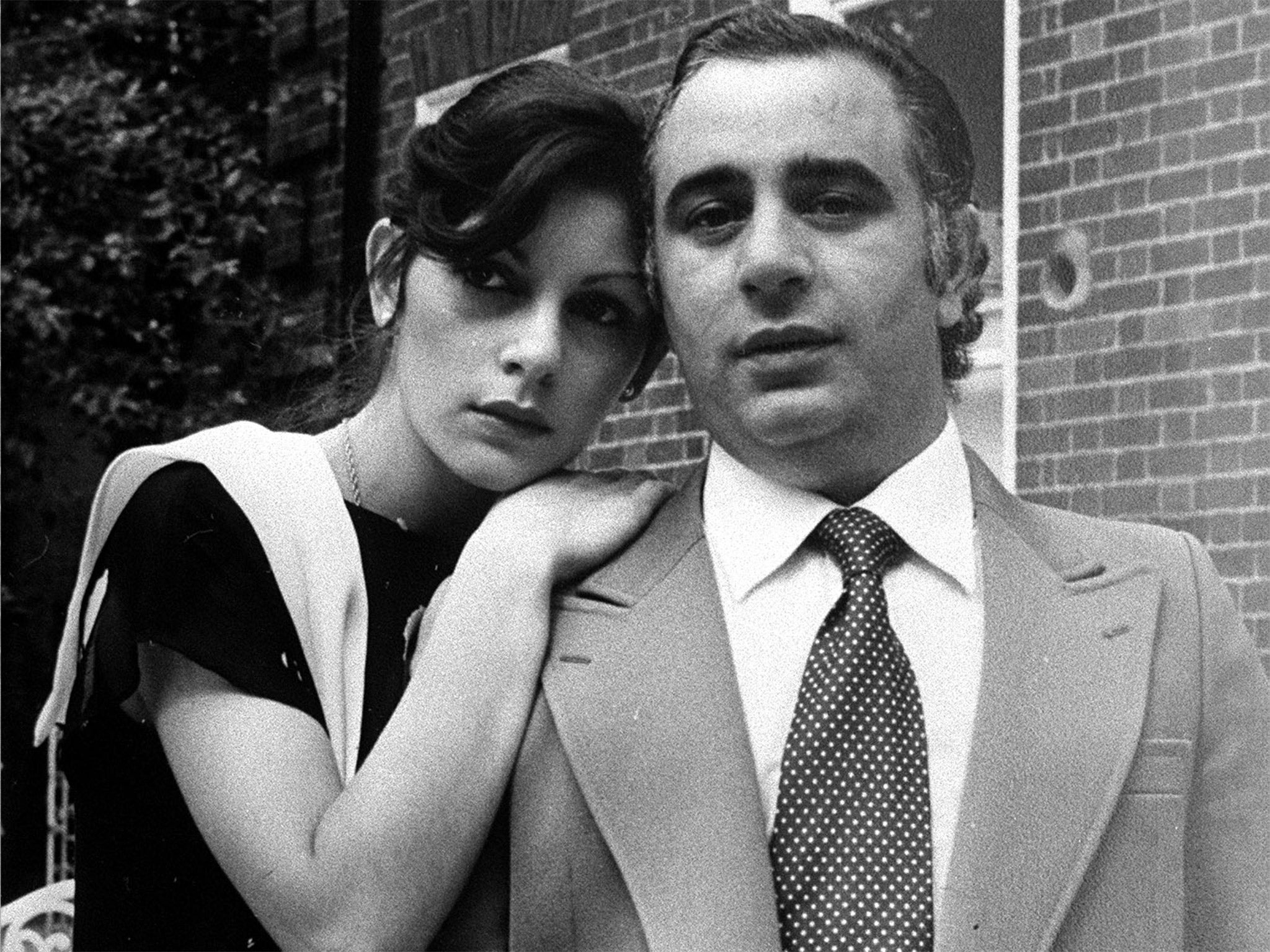 Elena and Aristos Constantinou, the millionaire fashion designer who was murdered in 1985