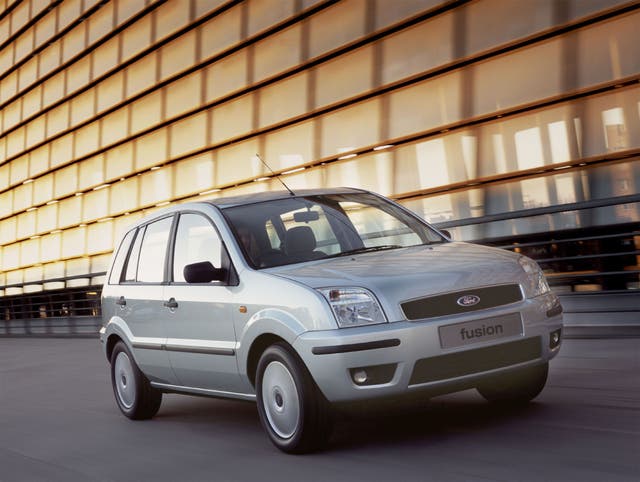 The Ford Fusion is effectively a Fiesta with a higher ride height