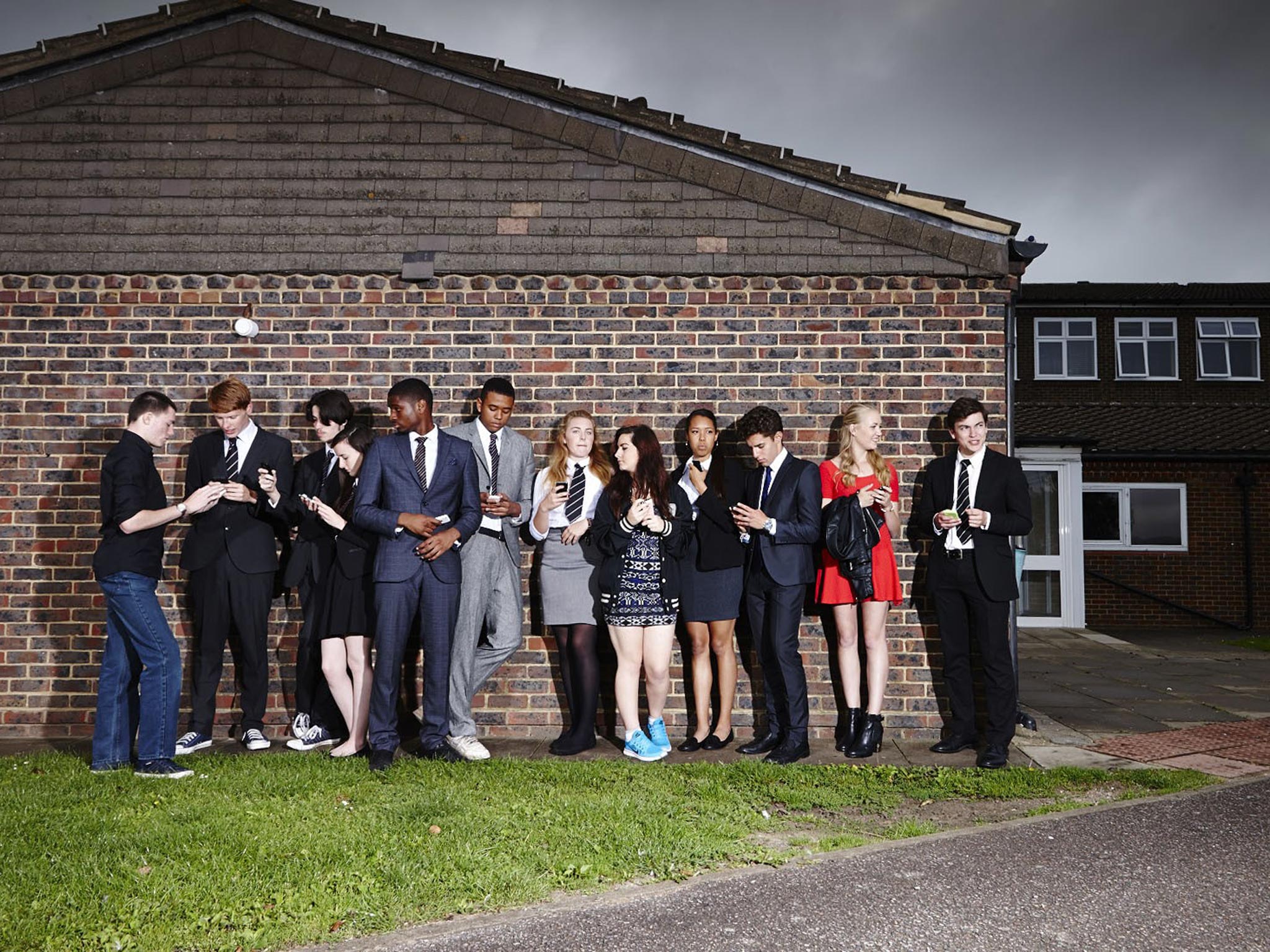 The cast of Channel 4's Teens