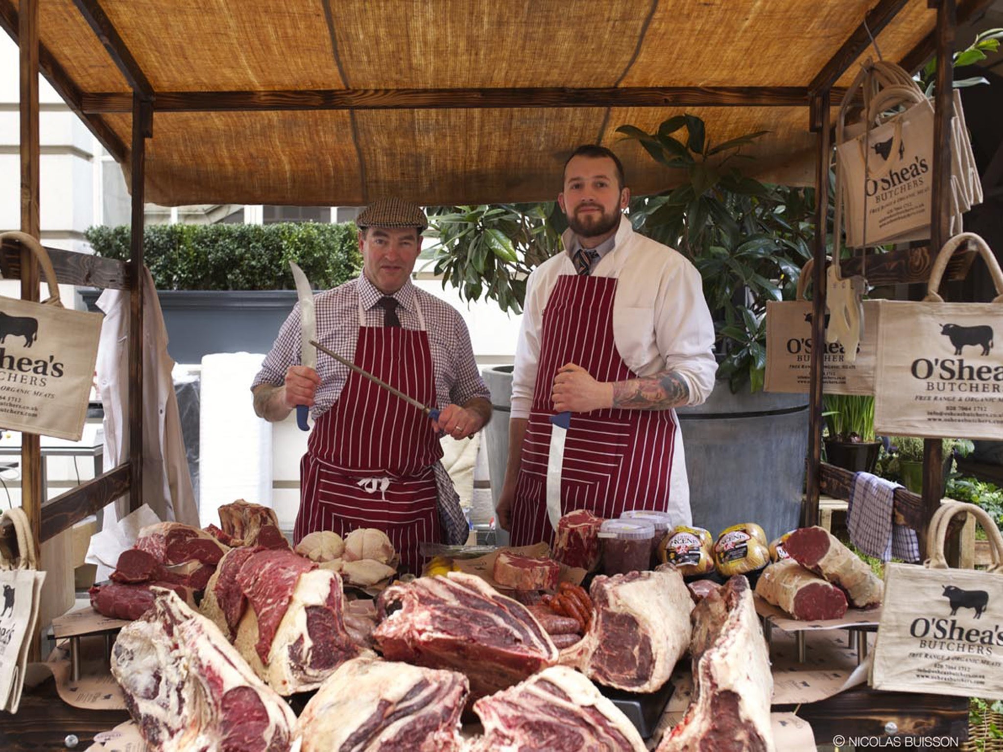 Stallholders at Rosewood London Market