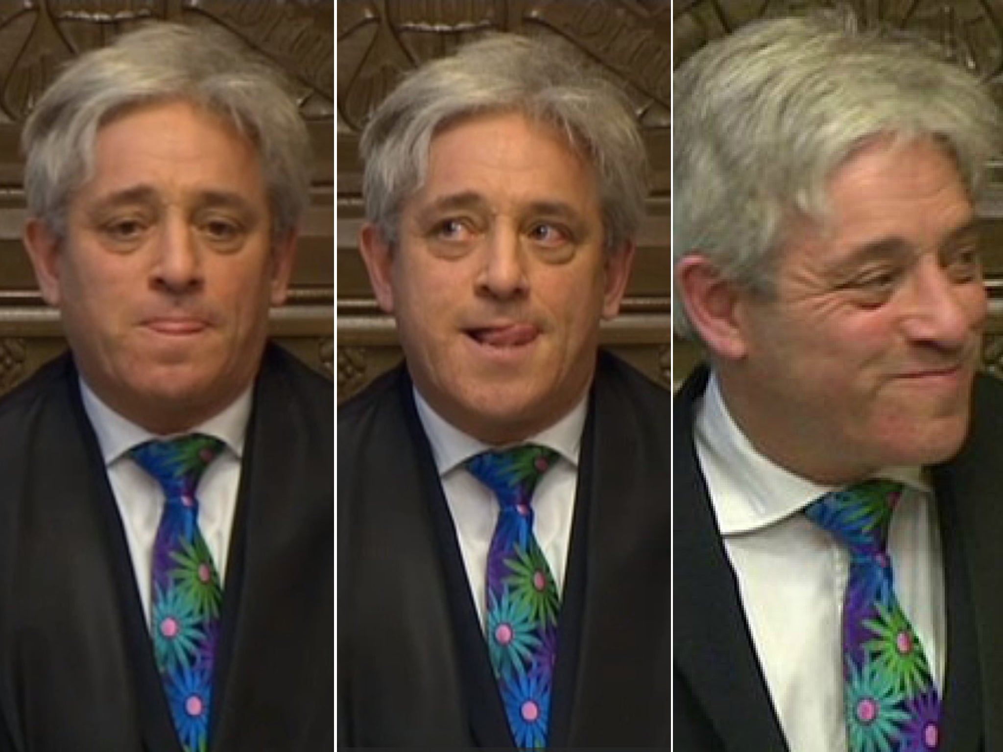 The Speaker John Bercow during the debate