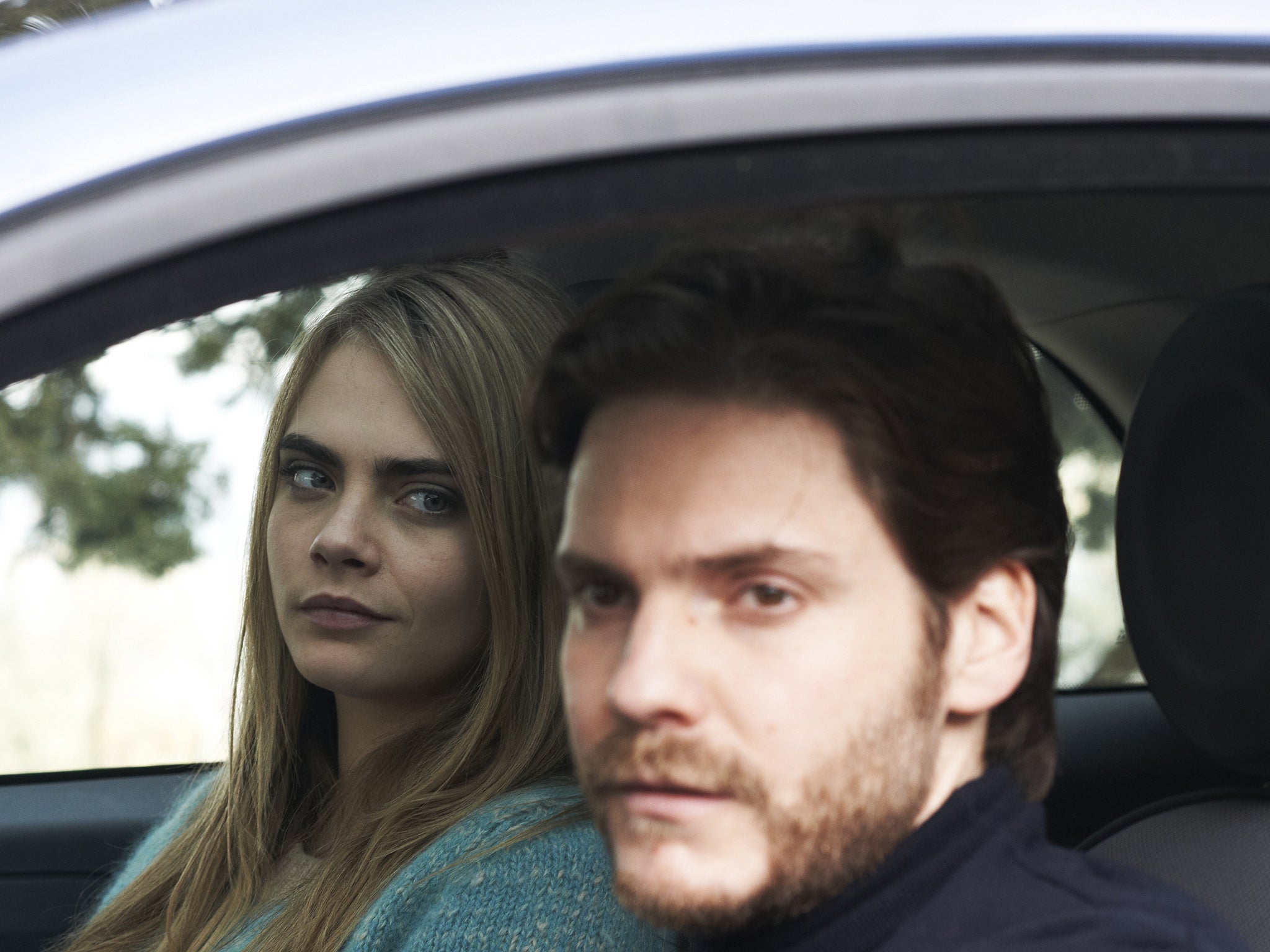 Crime watch: Cara Delevingne and Daniel Brühl in ‘The Face of an Angel’