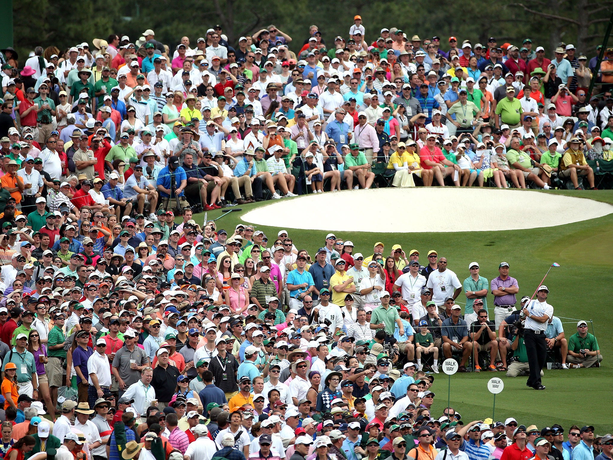 Expect big crowds and passionate support at The Masters