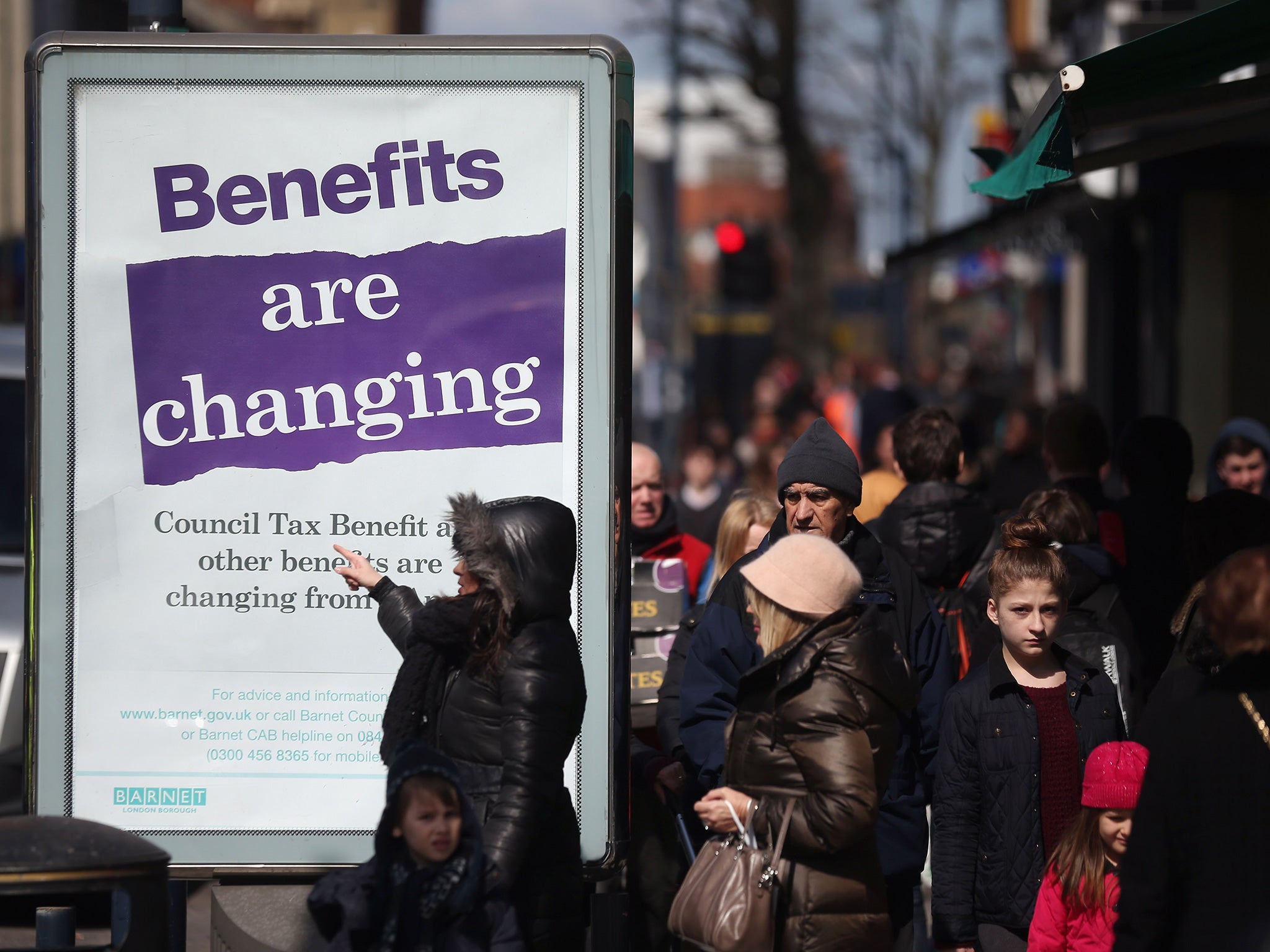 The Tories are aiming to meet George Osborne’s commitment to save £12bn from the welfare budget by 2017-18