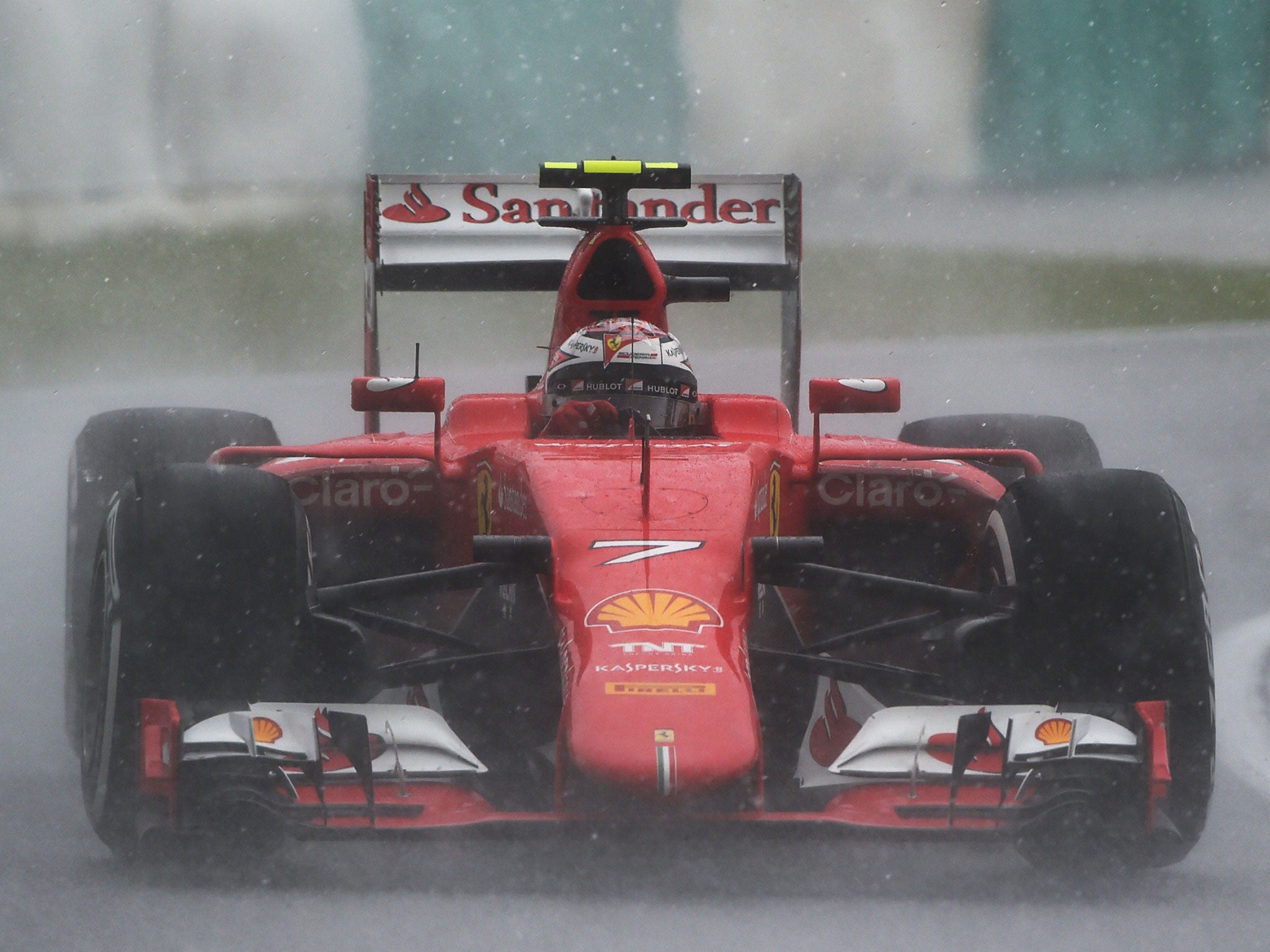 Kimi Raikkonen was the shock name to miss out in Q2