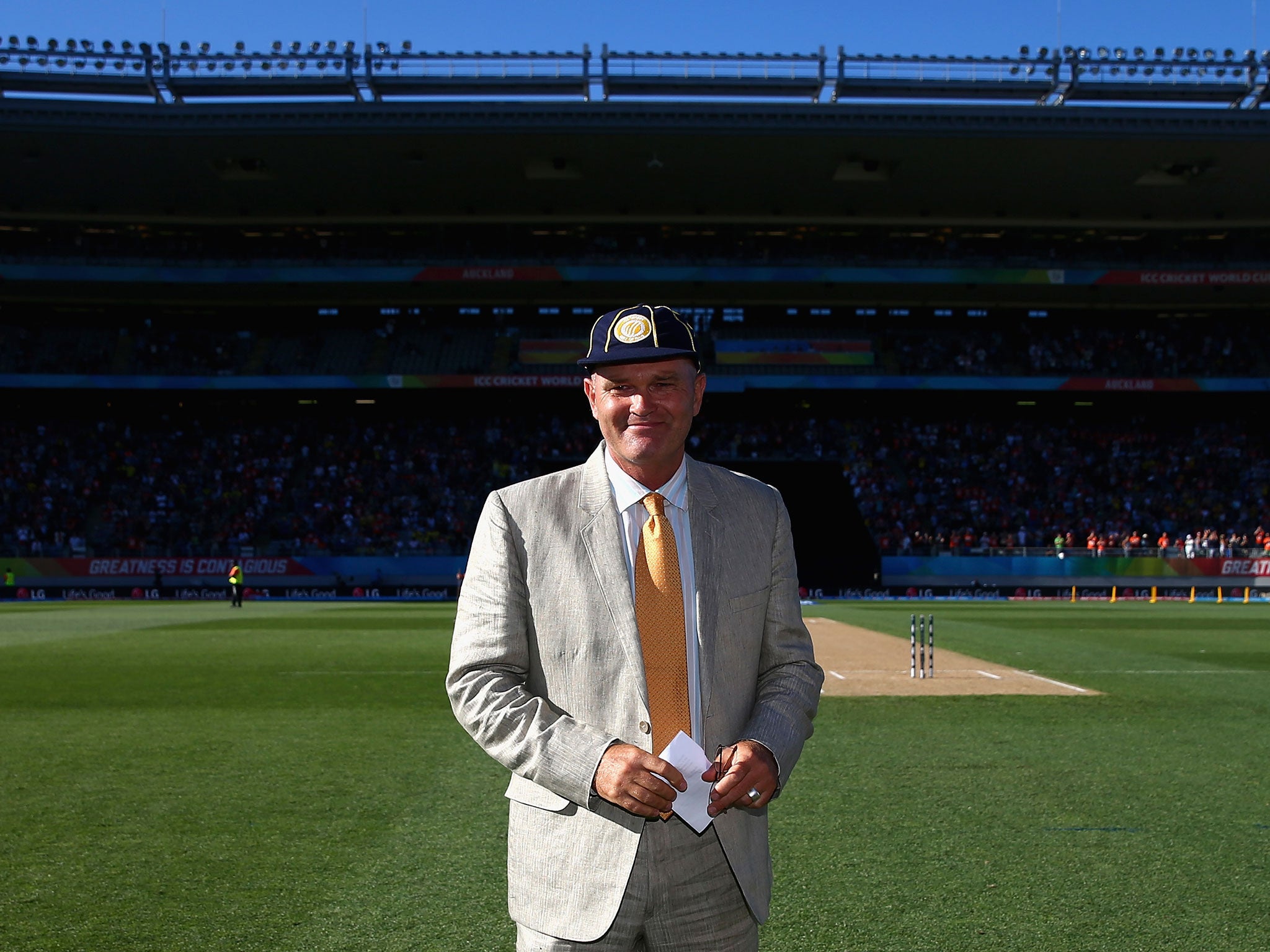 Former New Zealand captain Martin Crowe