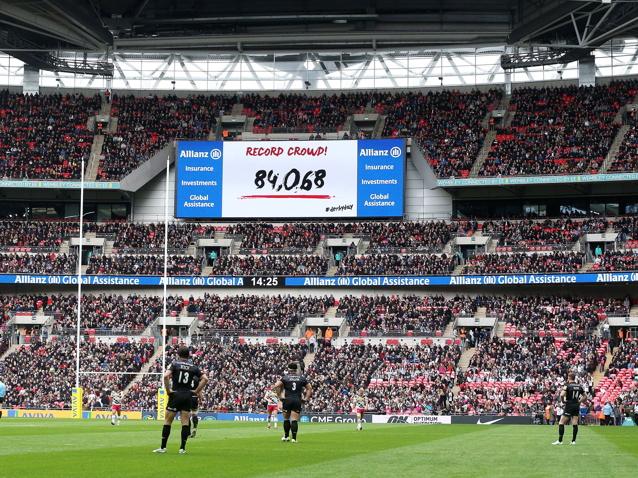 84,068 spectators set a new world record attendance for a club game