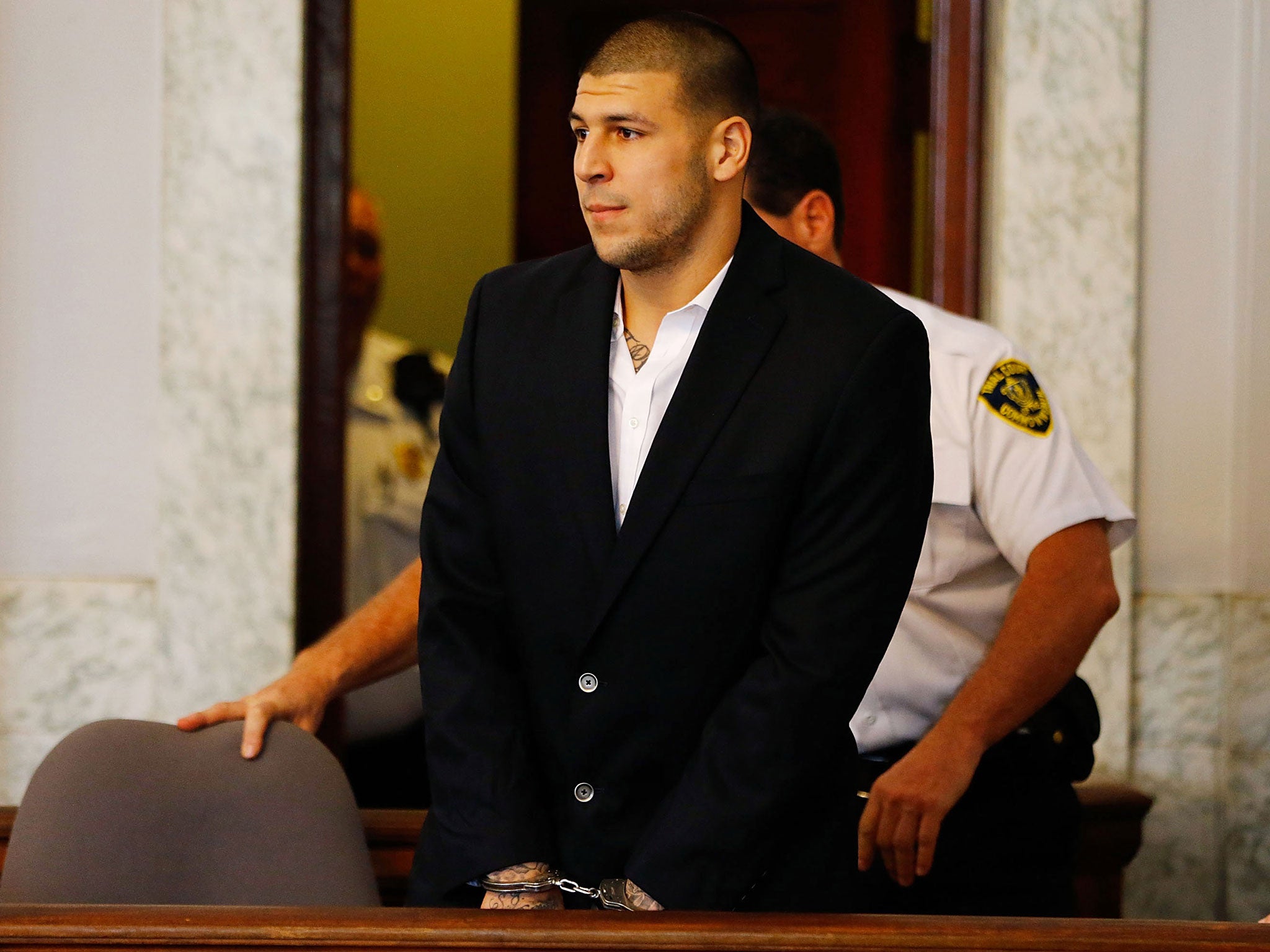 Former NFL star Aaron Hernandez