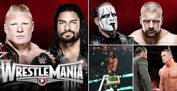 WrestleMania 31 live