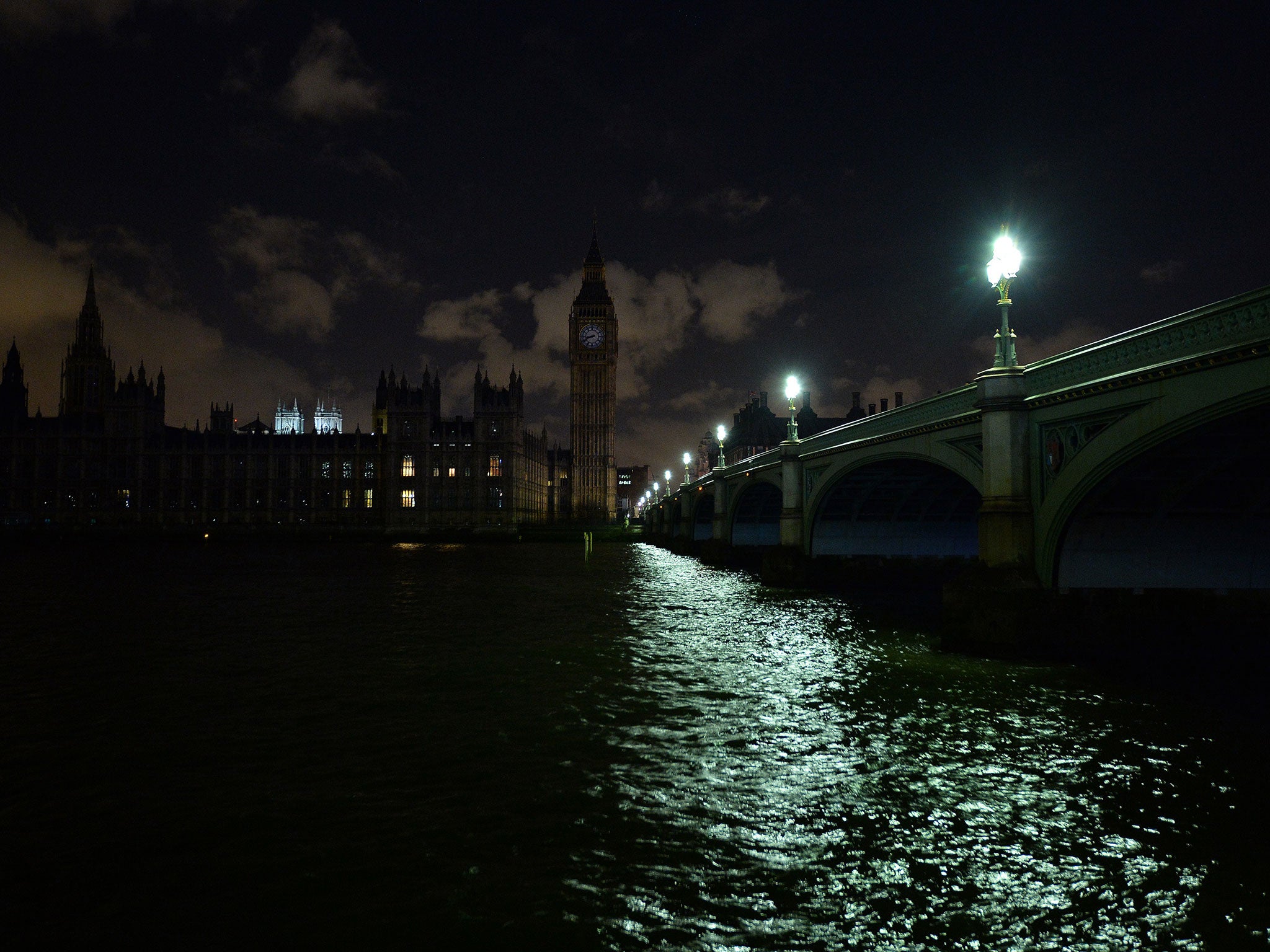 Houses of Parliament and more than 100 other UK landmarks will go dark along with millions of Britons on Saturday