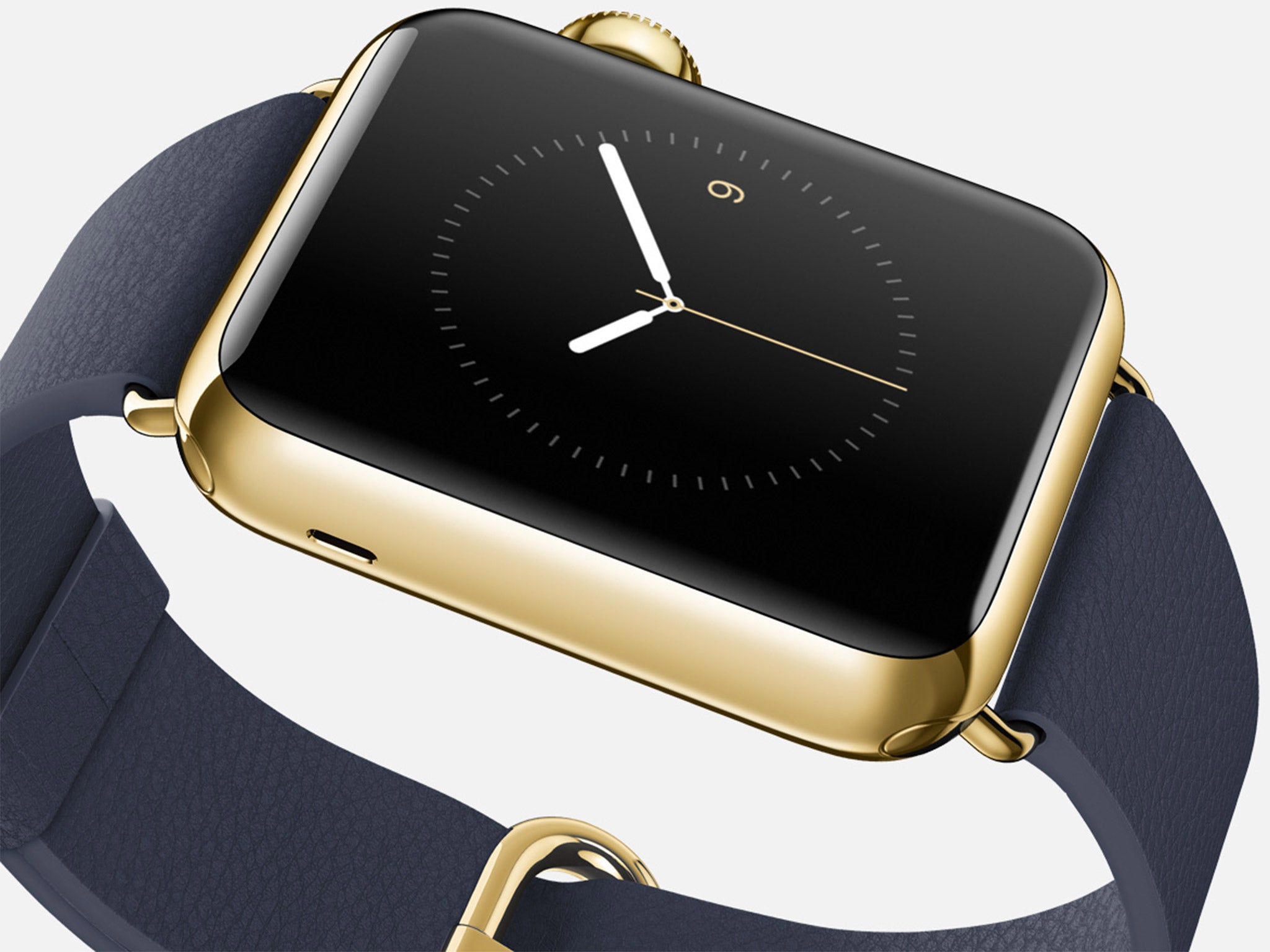 Gold timing: the18 karat Apple Gold Watch Edition will set buyers back £8k