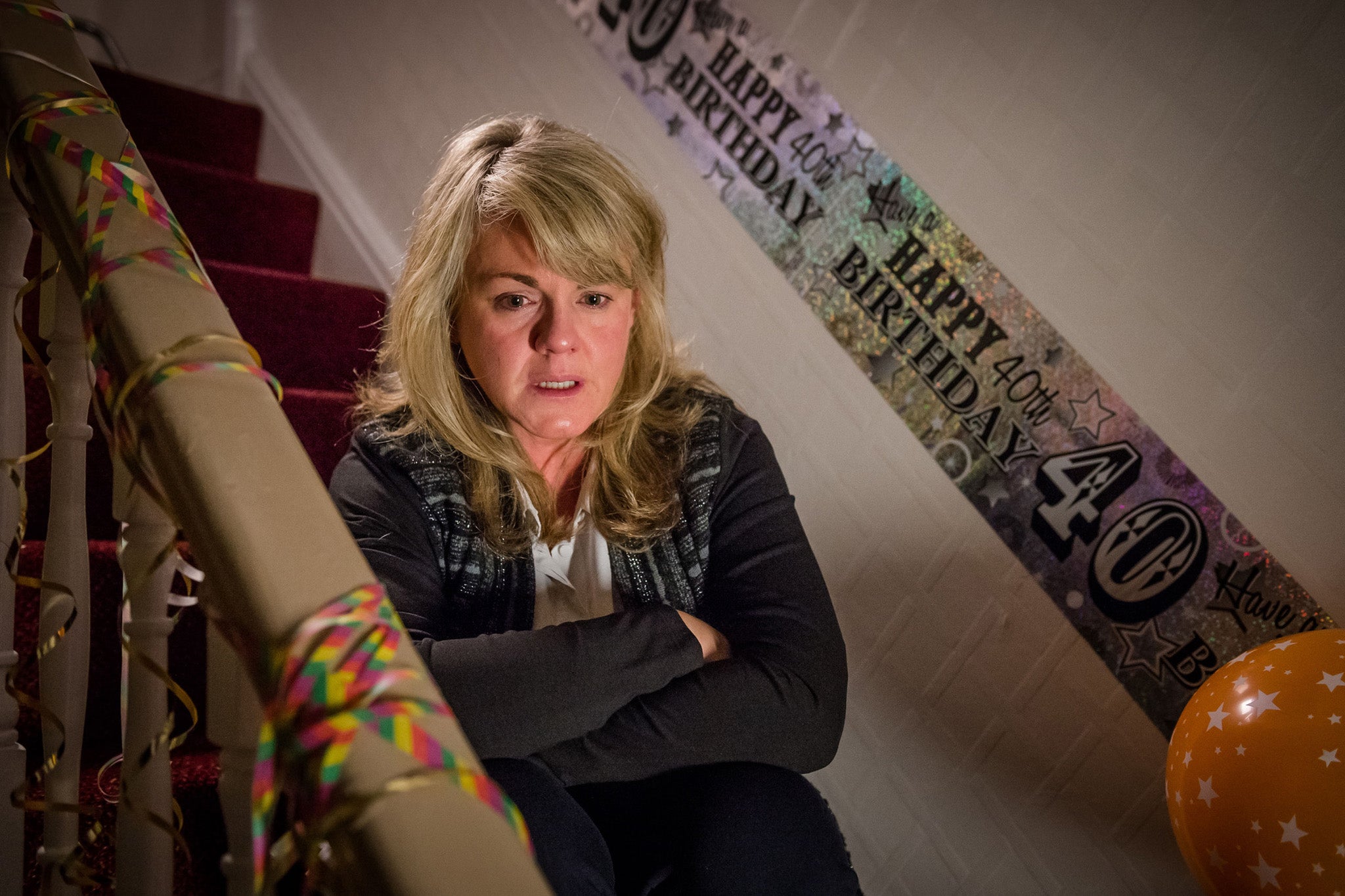 Kathy (Sally Lindsay) in Ordinary Lies