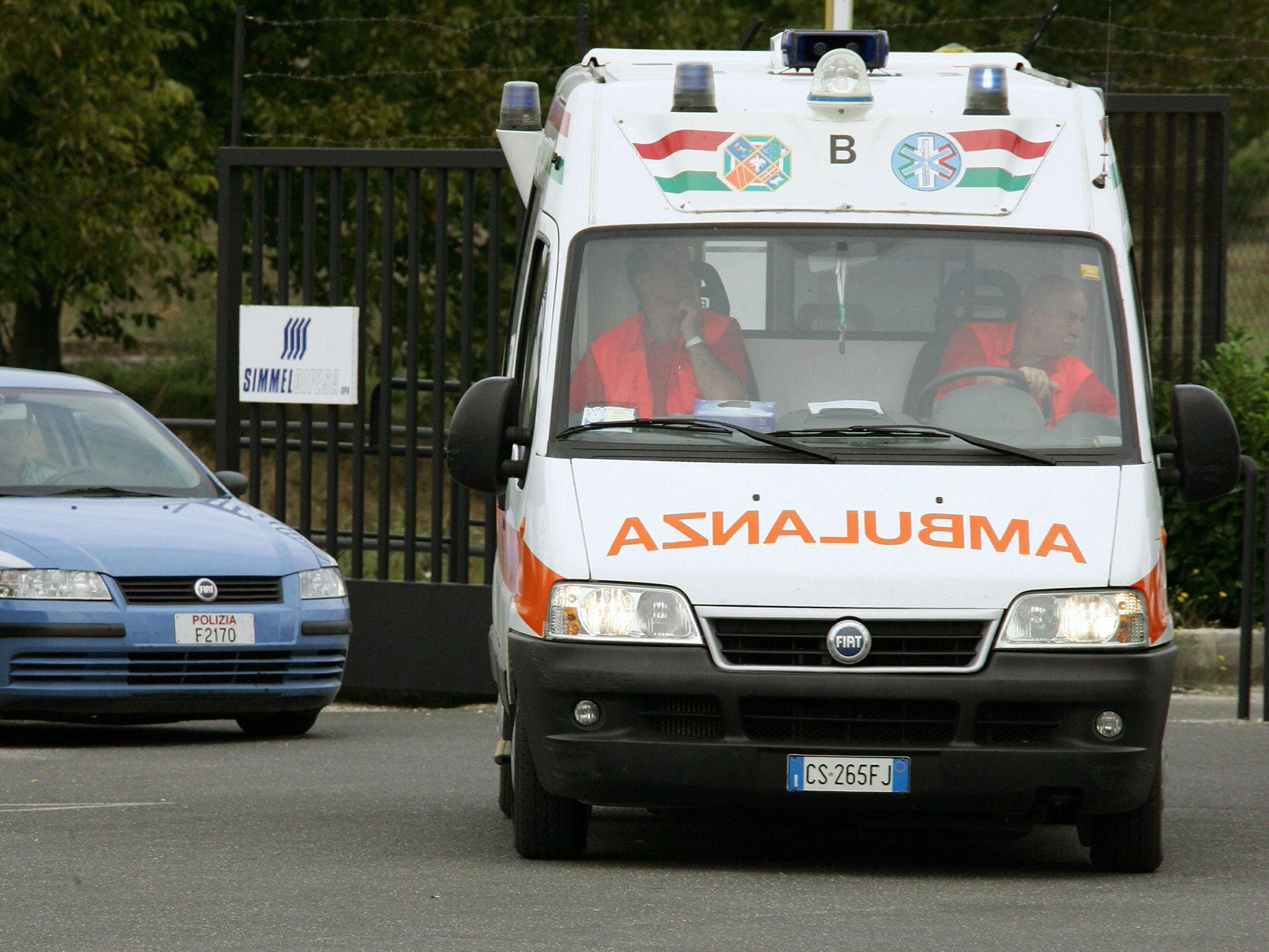 The family had to be taken to hospital