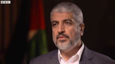 Hamas leader Khaled Meshaal warns of 'more extremism' after Israeli elections