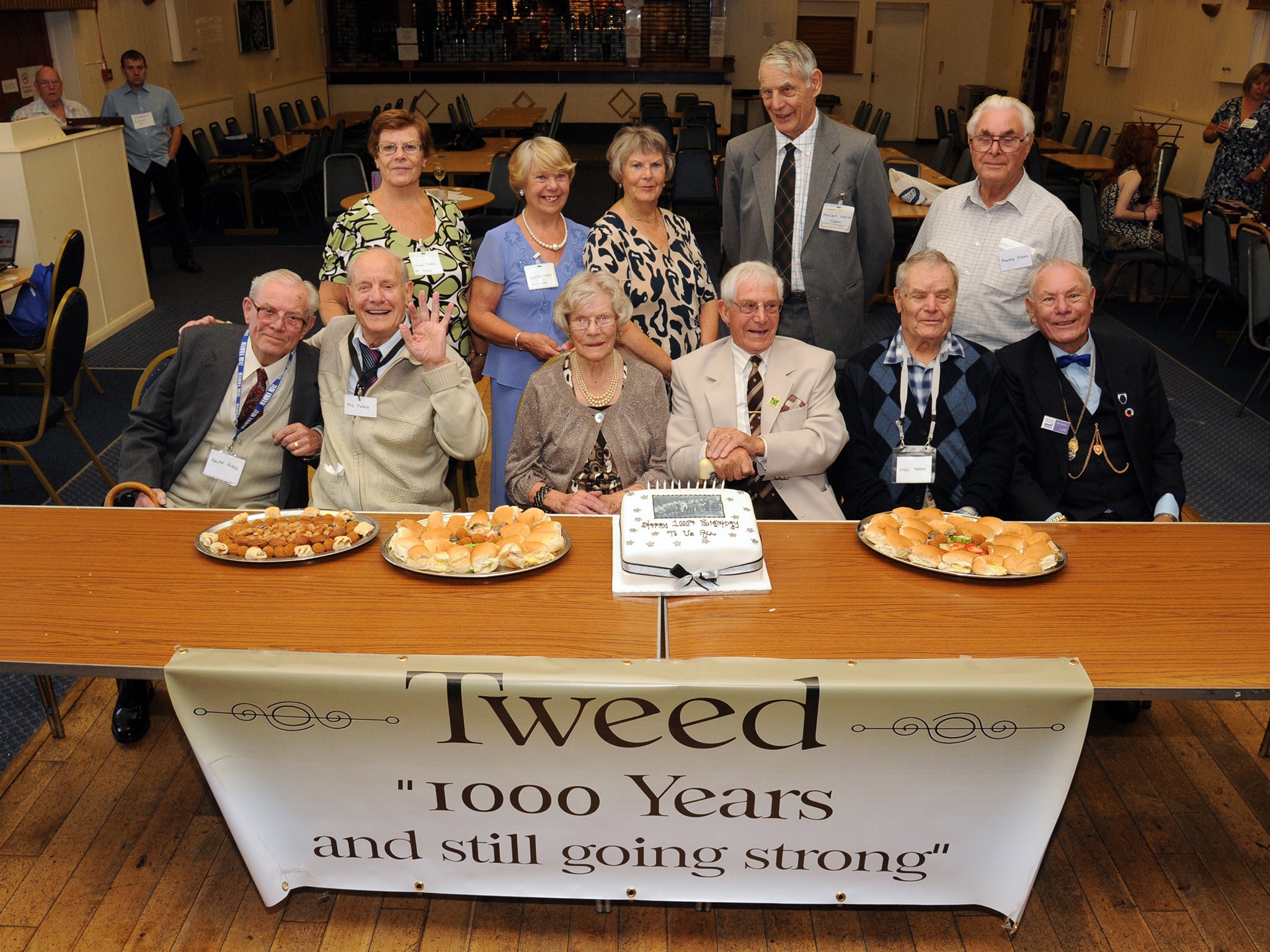 The Tweed siblings, record-breaking family