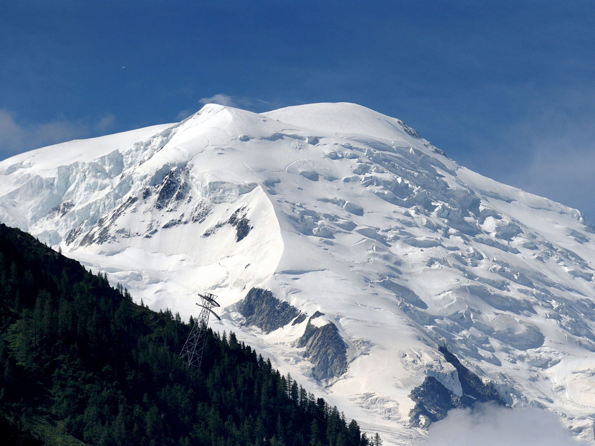 The French Alps, where the boy was on holiday