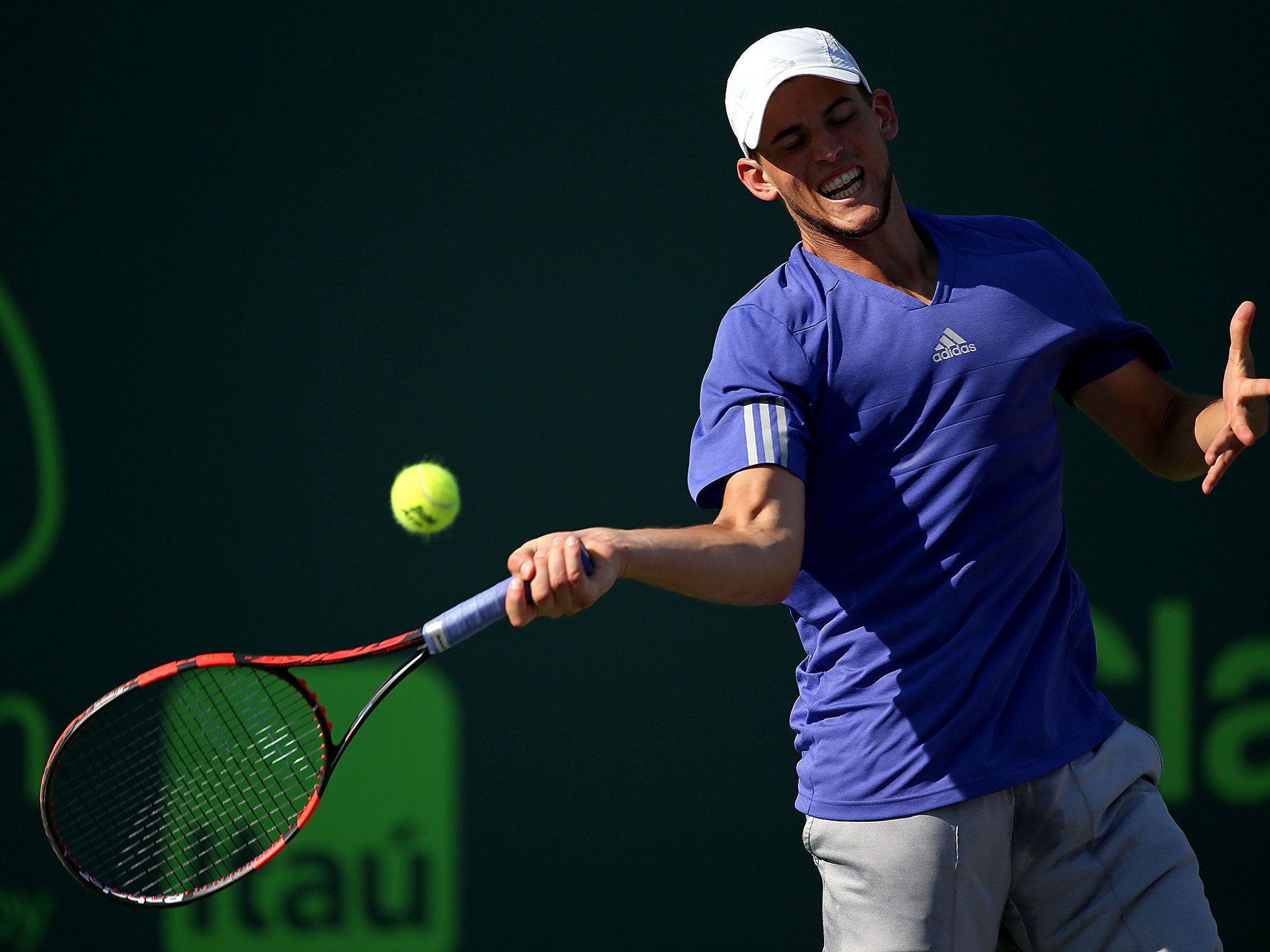 Thiem battled hard but was outclassed by Murray