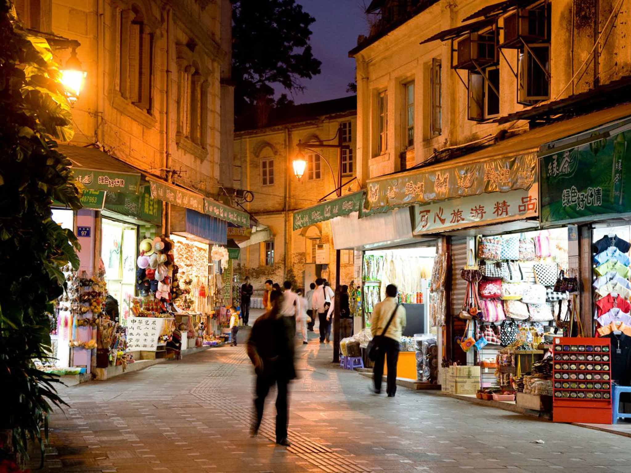 Gulangyu's colonial buildings are best seen without crowds of day-trippers