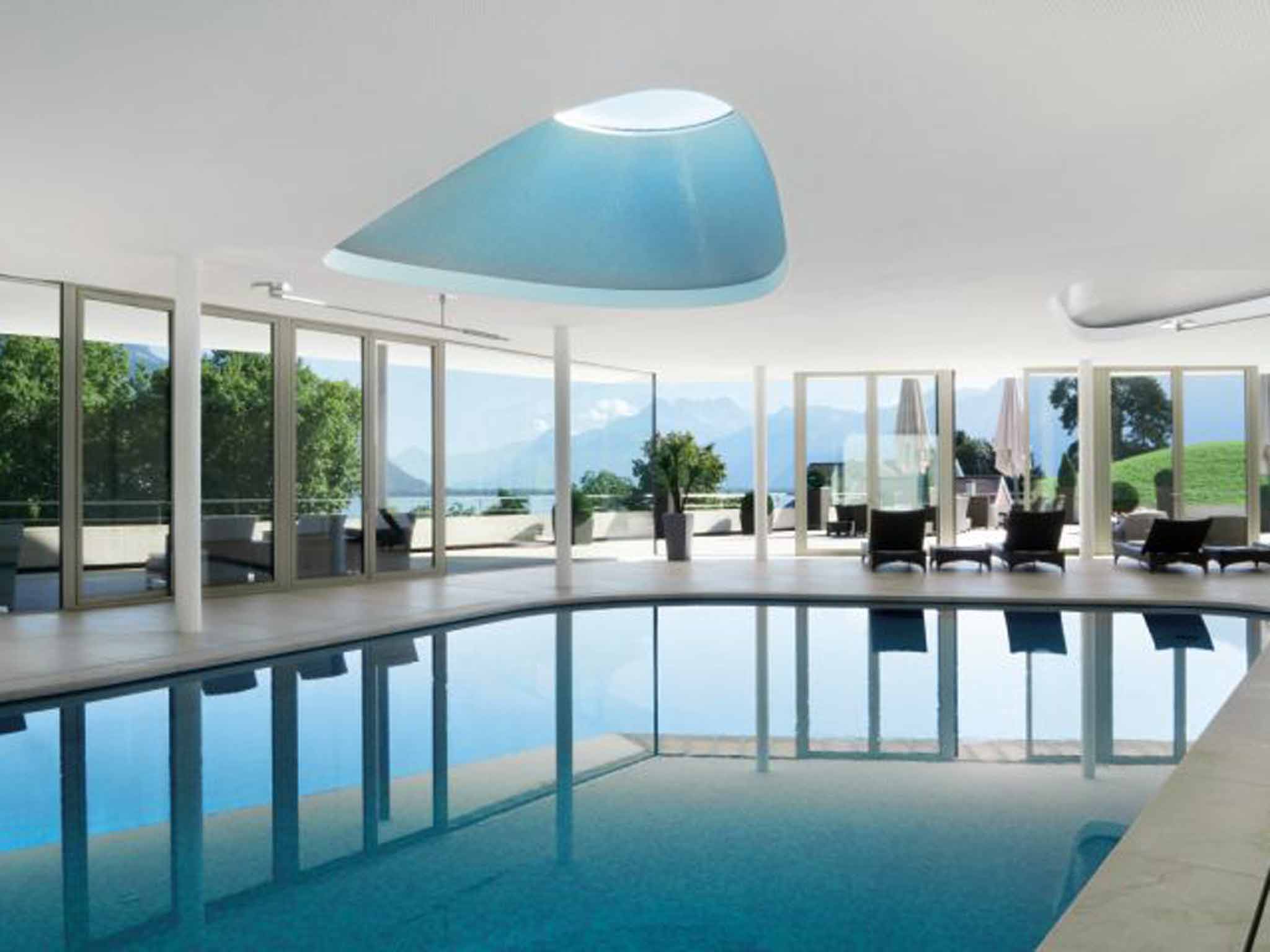 Take the waters: Clinique La Prairie's pool