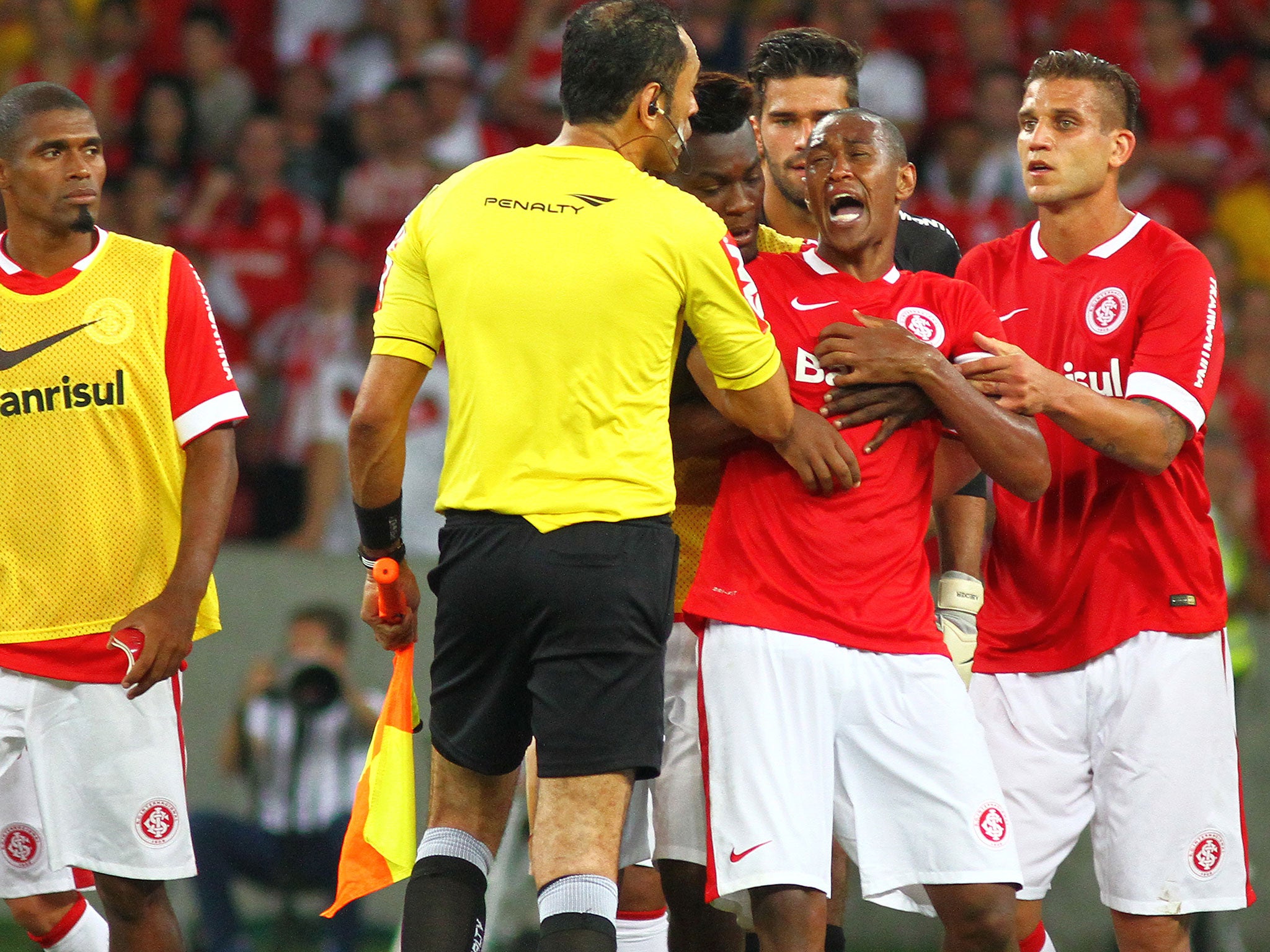 Fabricio has previous when it comes to altercations on the pitch