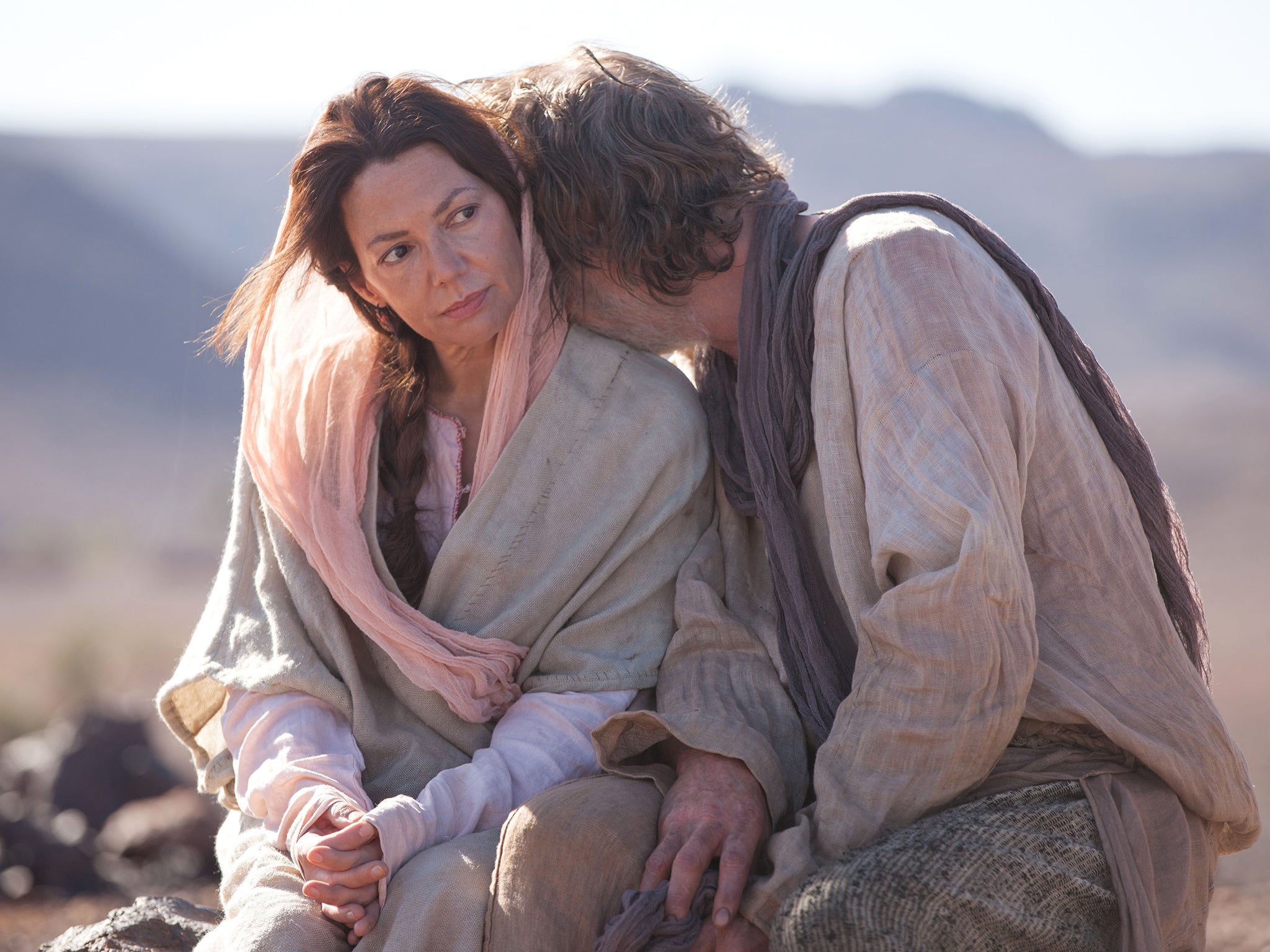 Joanne Whalley and David Threlfall in The Ark