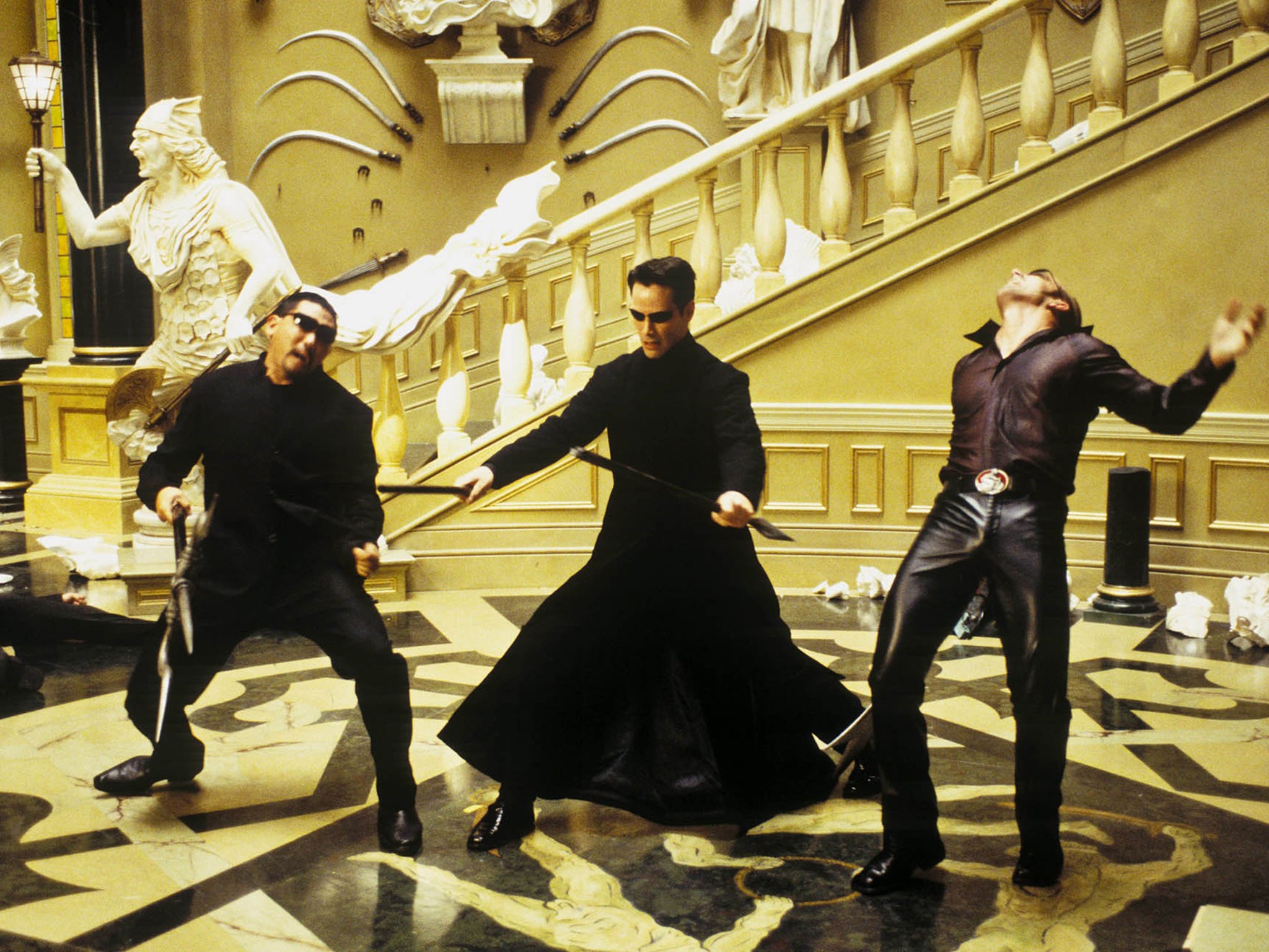 Keanu Reeves as Neo in 'The Matrix'