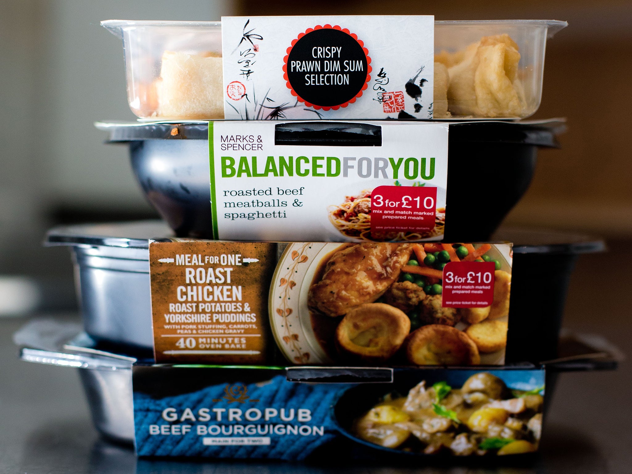 One foot in the gravy: M&amp;S's ready meals