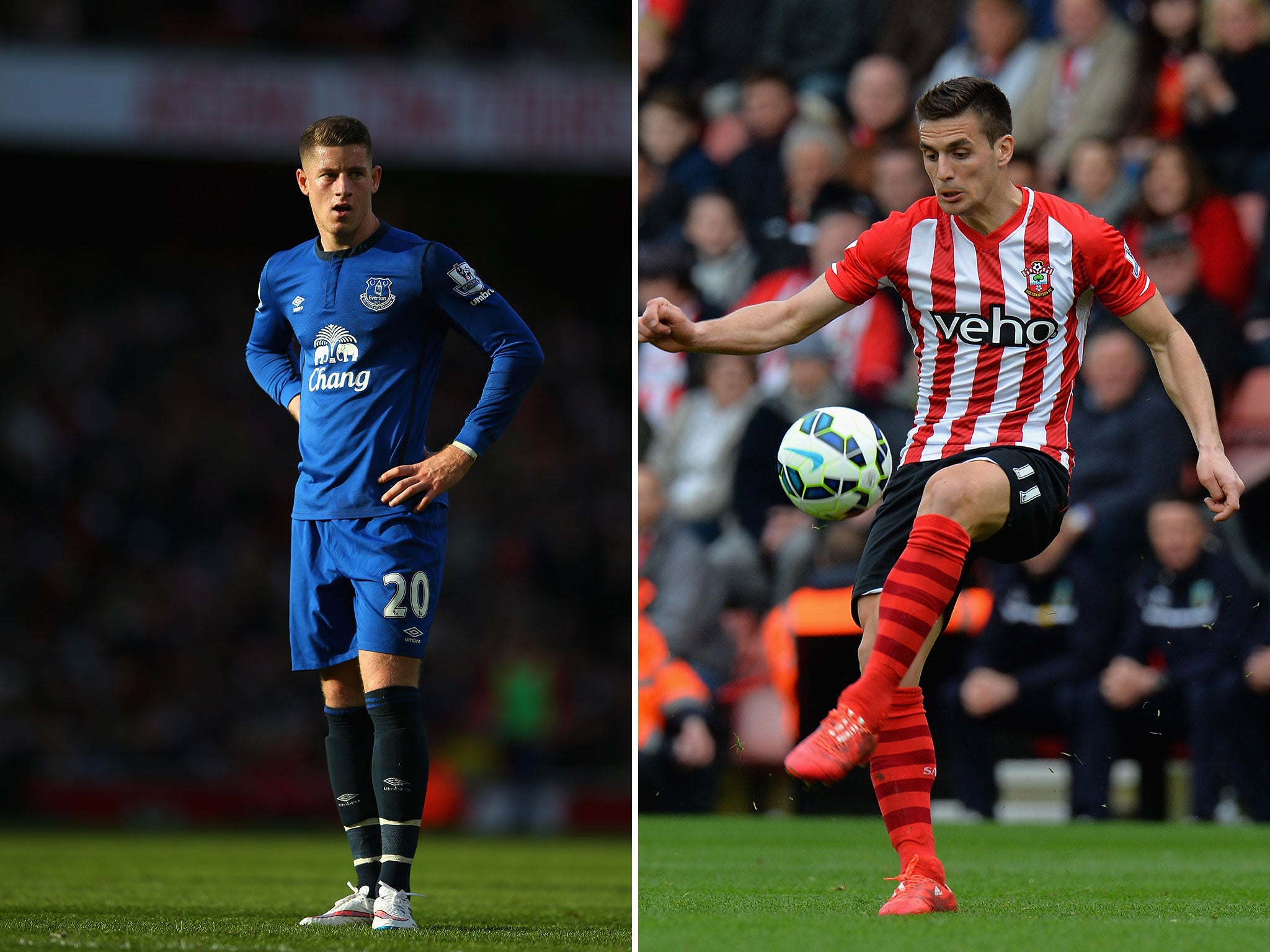 Ross Barkley and Dusan Tadic