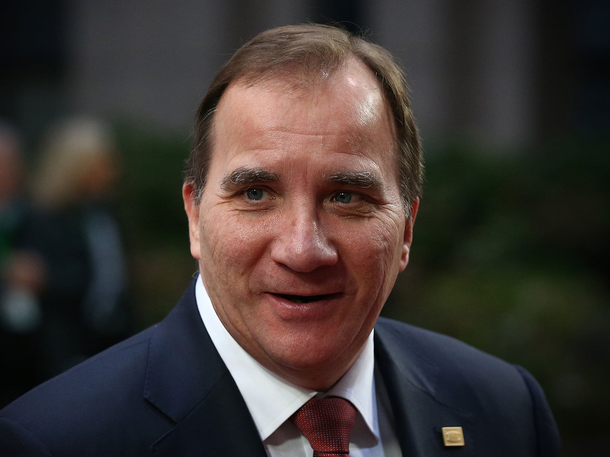 Sweden's Prime Minister, Stefan Lofven, said he would not criminalise poverty