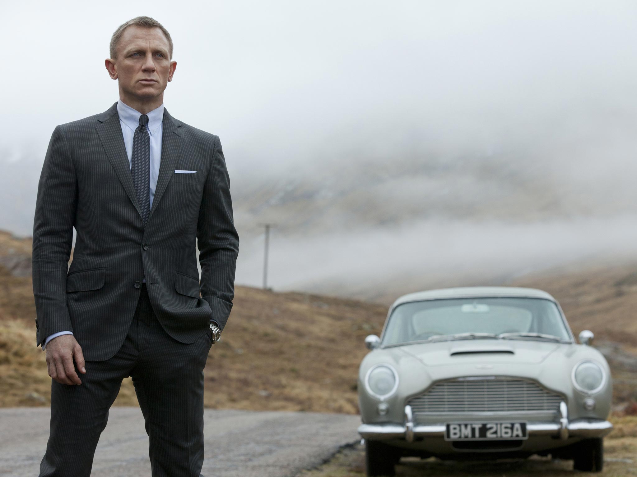 Daniel Craig as James Bond in Skyfall