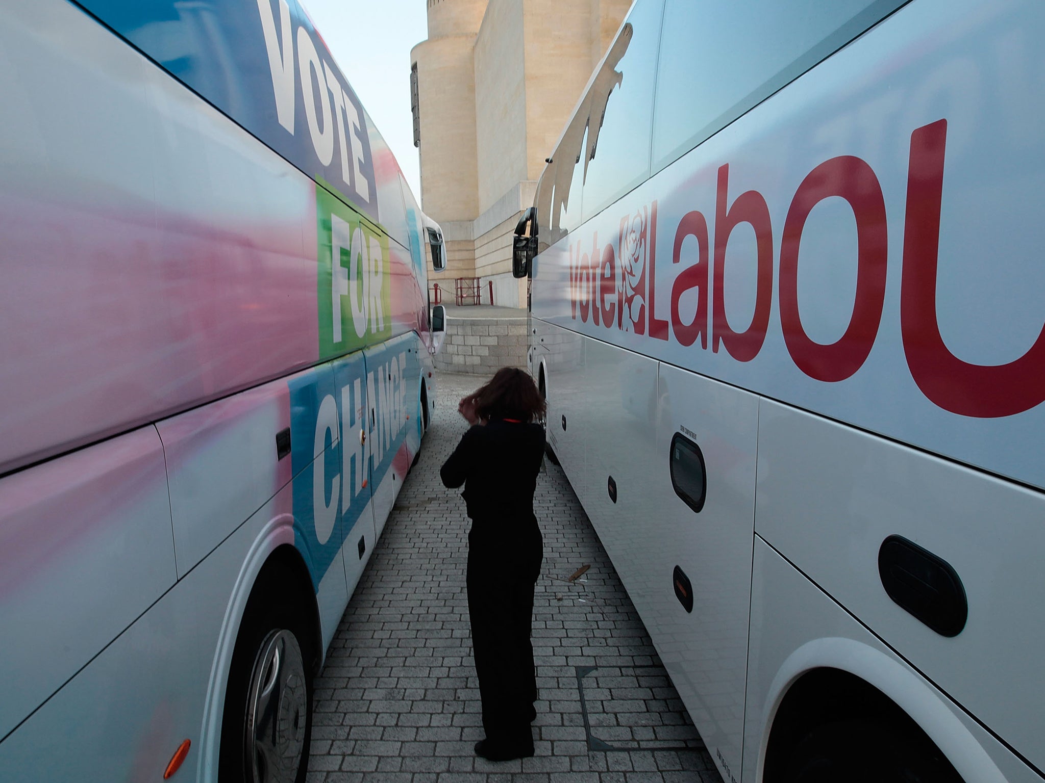 “Battle buses” have been a feature of elections since the 1940s
