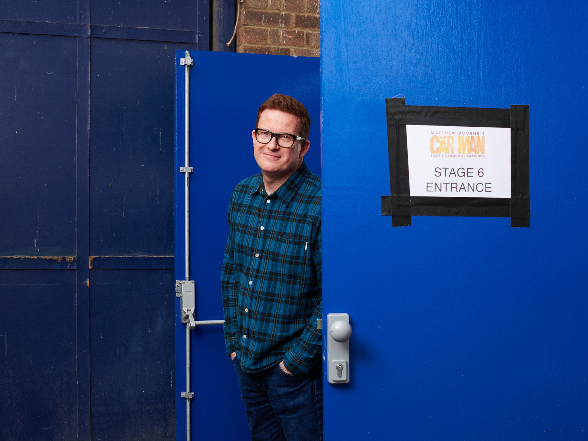 Matthew Bourne, English choreographer, during the rehearsals for the 'The Car Man' (Micha Theiner)