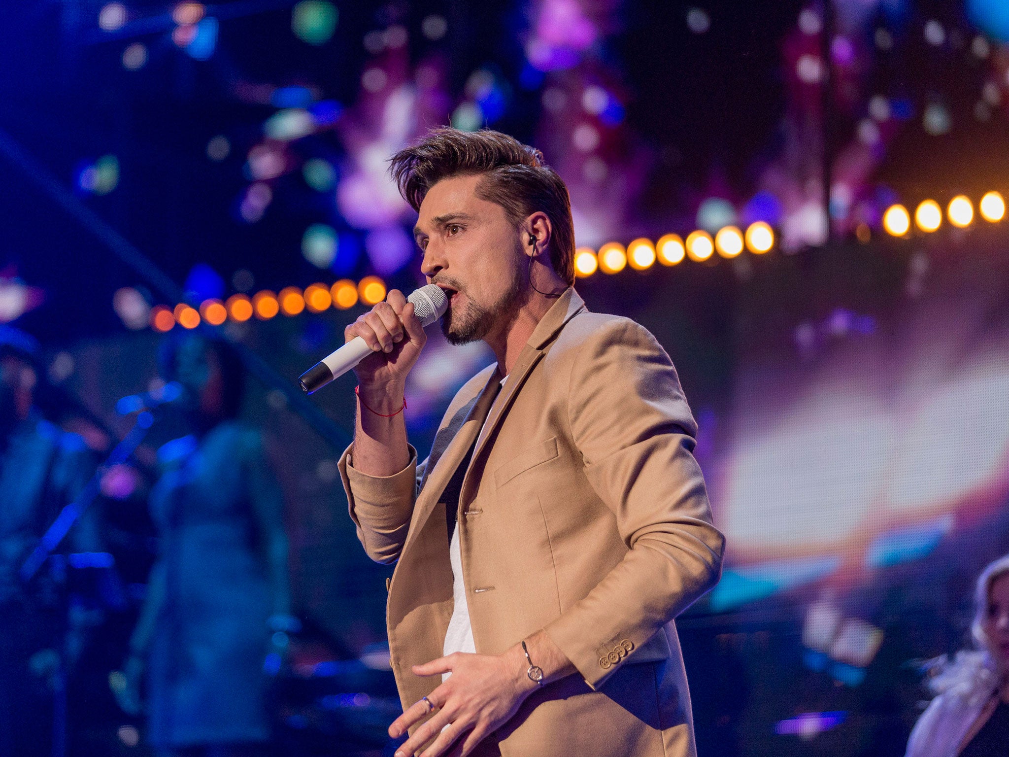 Russian pop star and 2008's Eurovision winner Dima Bilan