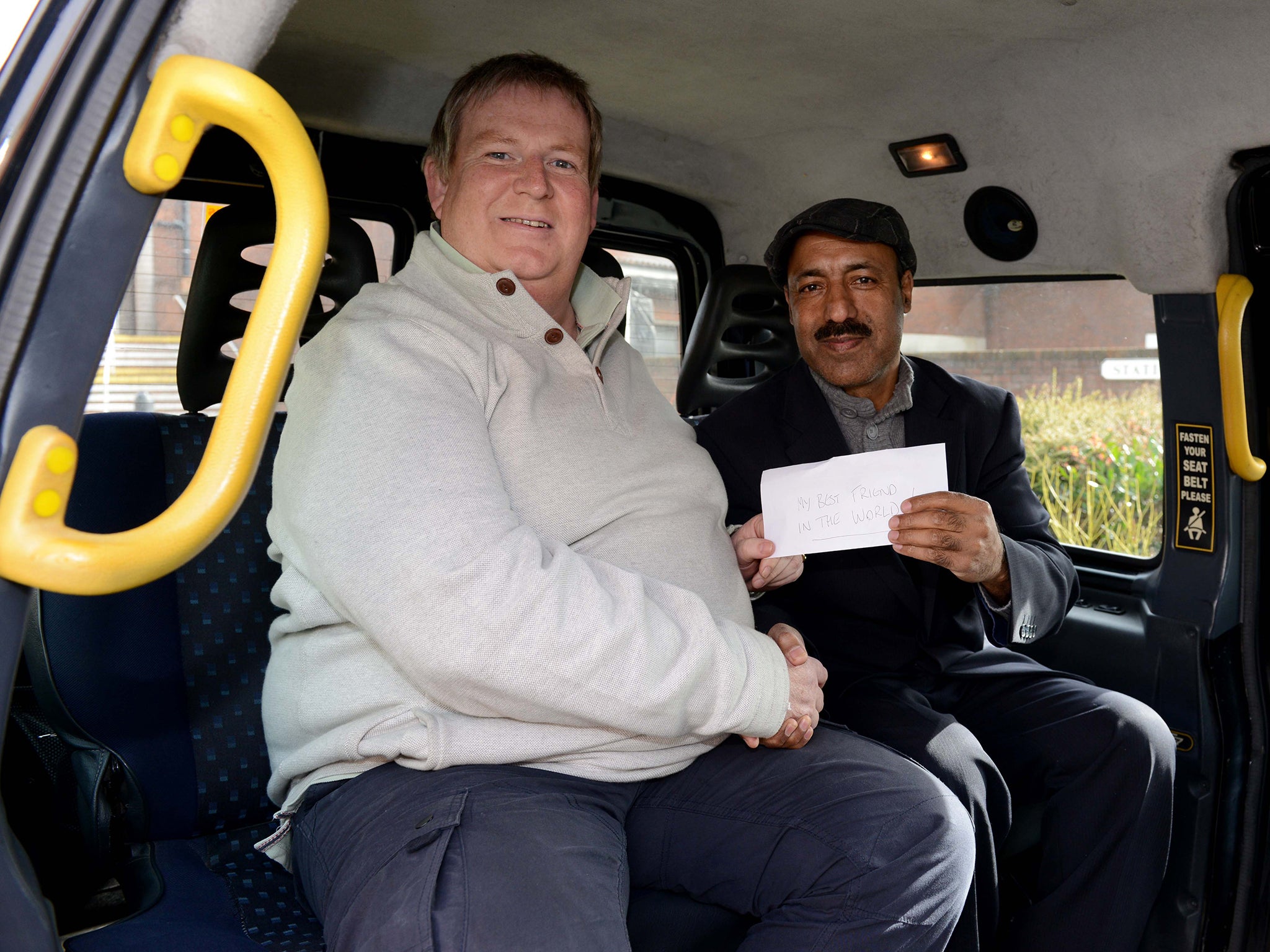 Mohammed Nisar, honest taxi driver