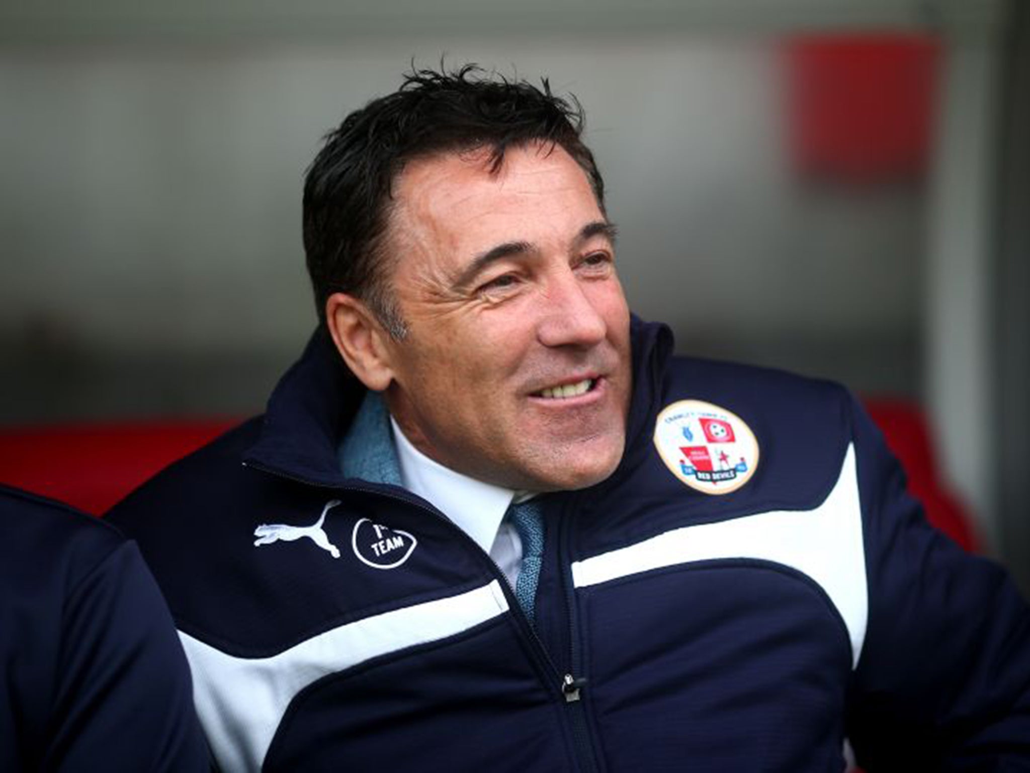 Dean Saunders has turned things round at Crawley, who yesterday notched a fourth win in six games