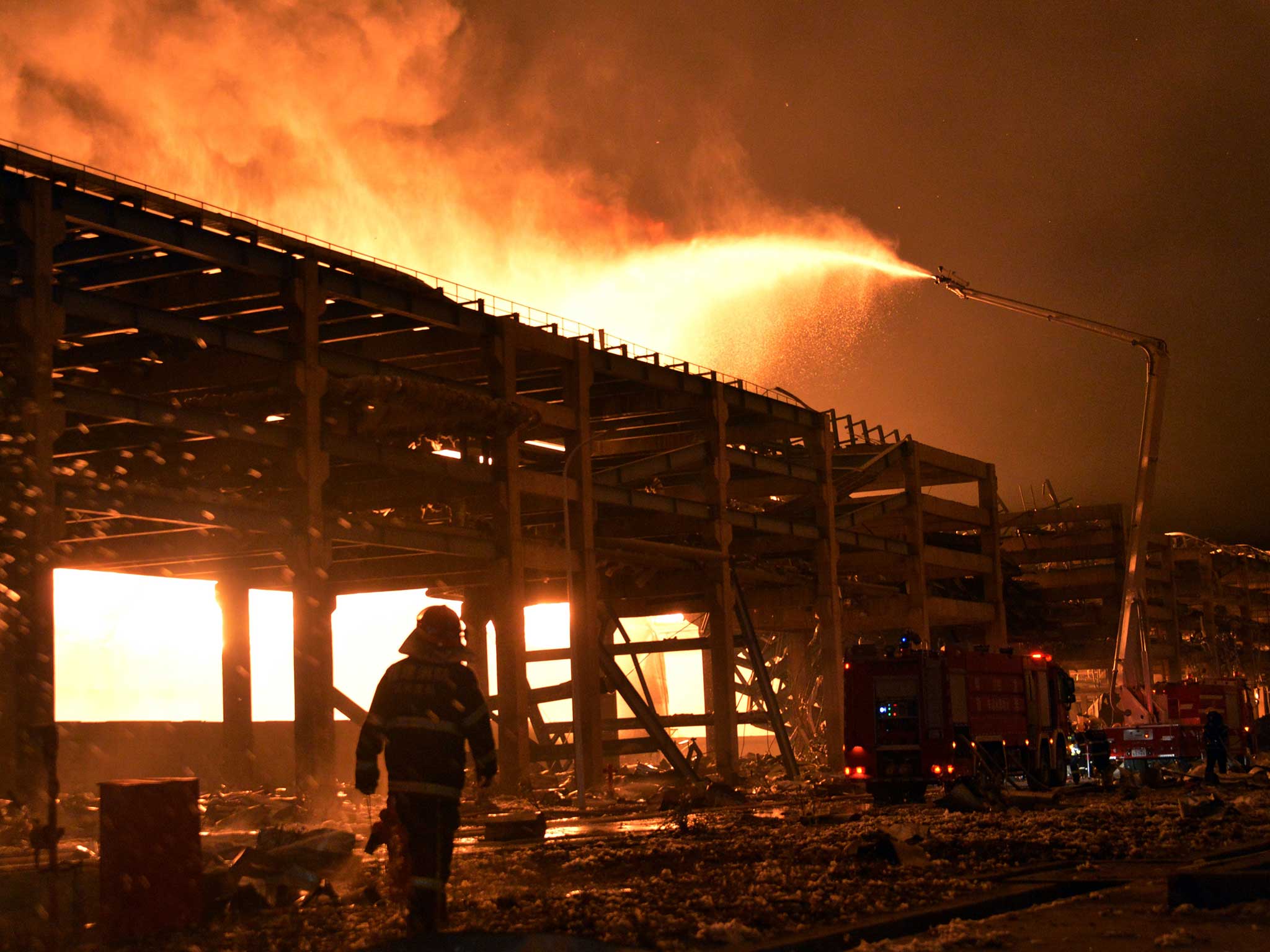 The factory manufactures toxic chemical PX