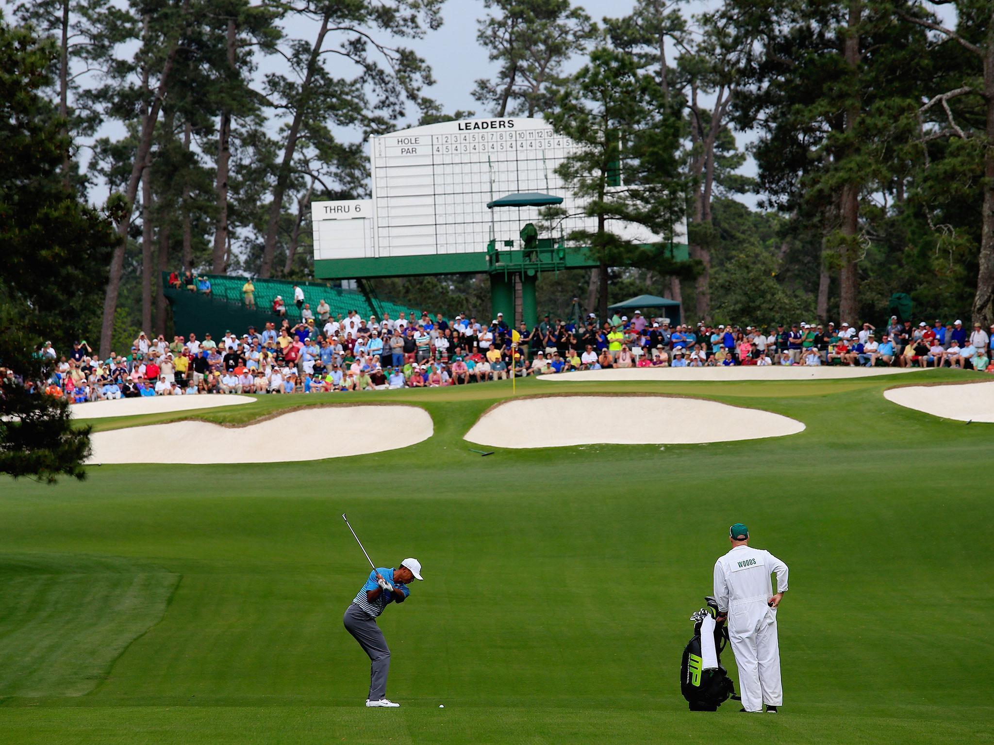 Distance control is essential with this much sand to contend with