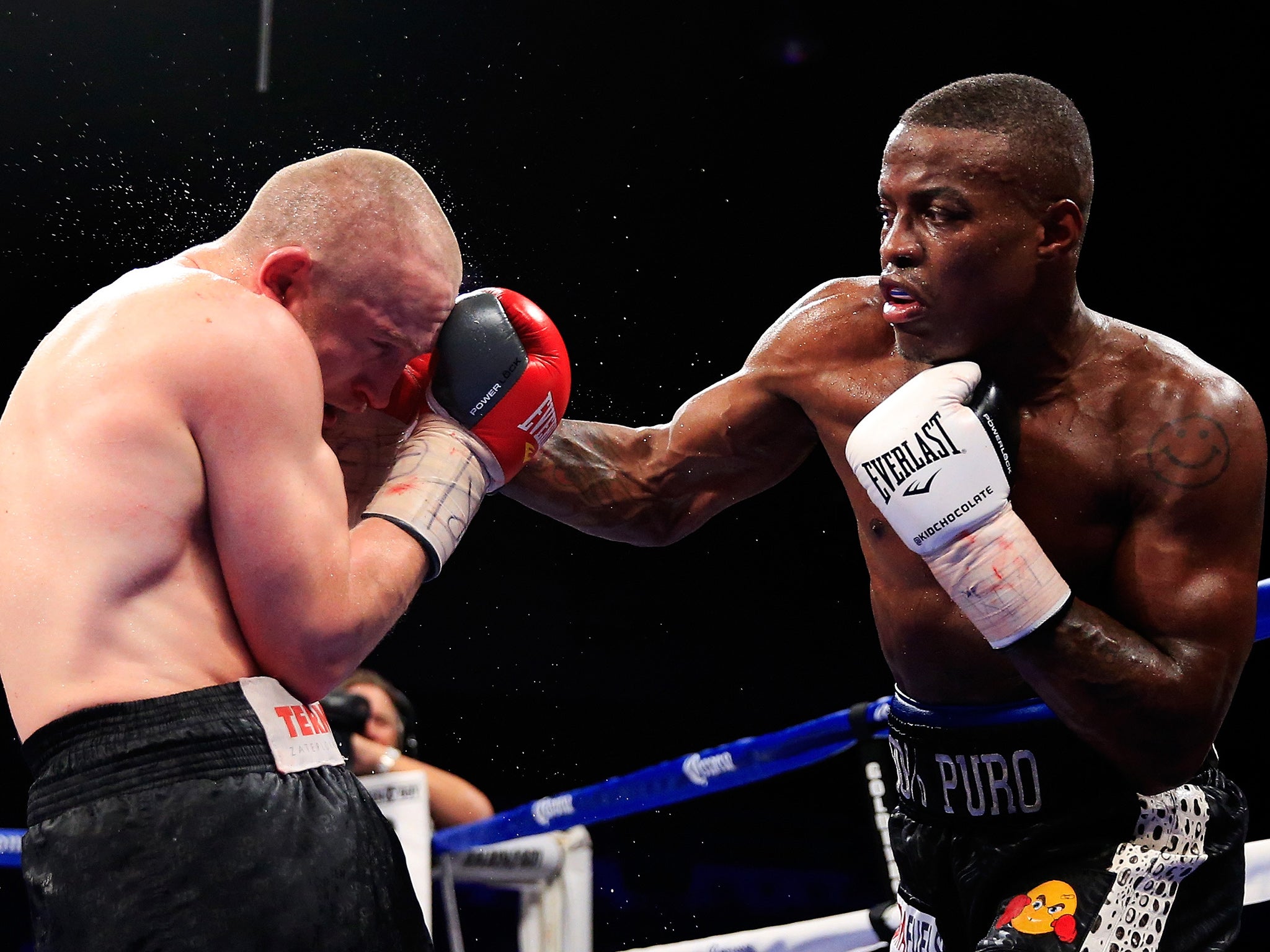 Quillin (right) is unbeaten in 31 fights