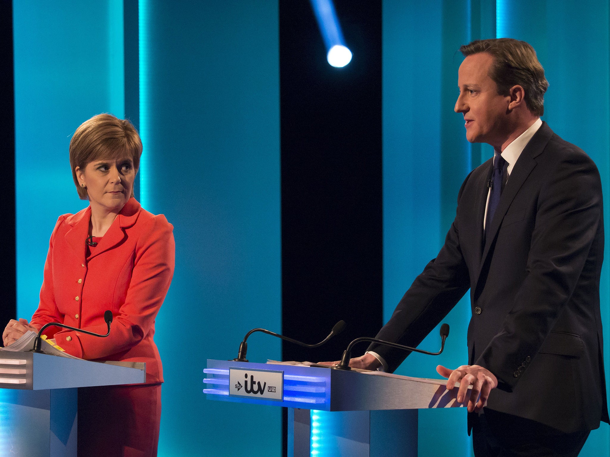 David Cameron and Nicola Sturgeon clashed at last week's 7-way leaders' debate