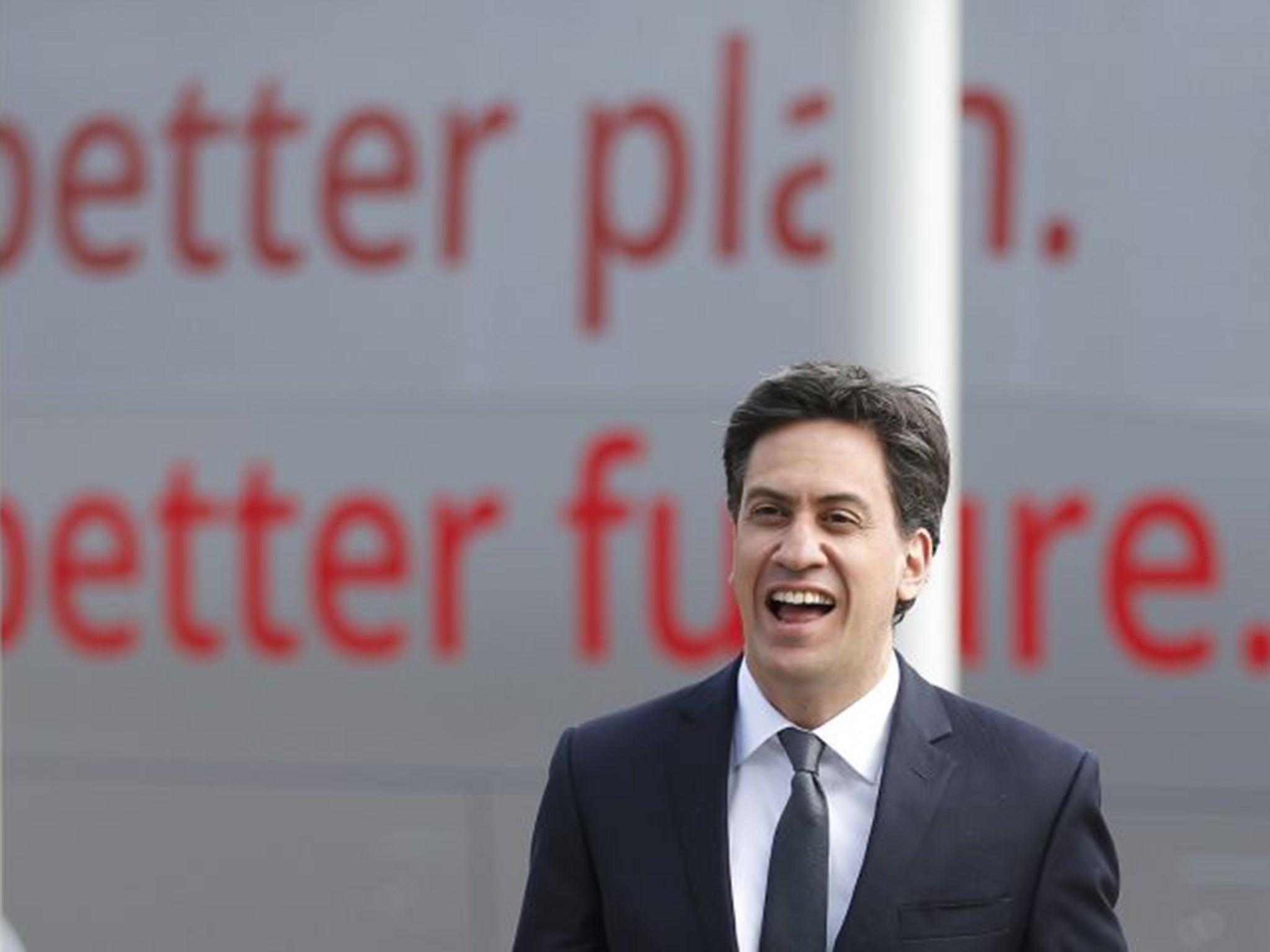 Ed Miliband at an election campaign event in Bristol on Tuesday. He will say the non-dom rules ‘hold Britain back’